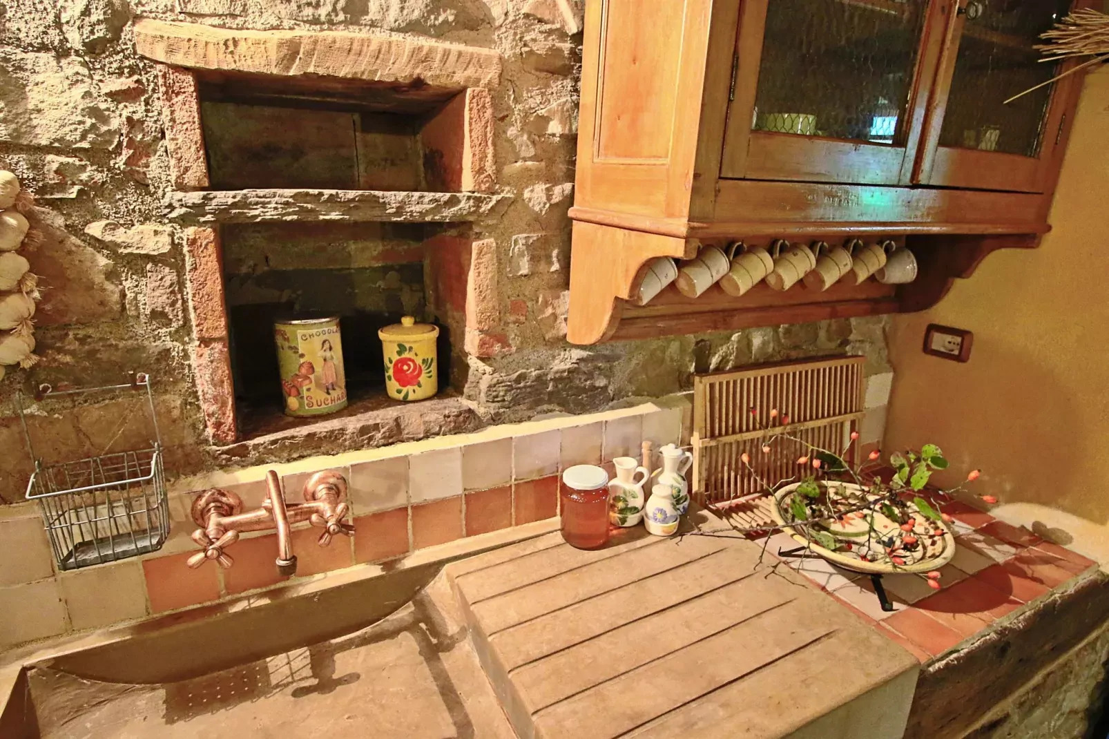 Nicchio di Rosa- Cerro Vecchio-Kitchen