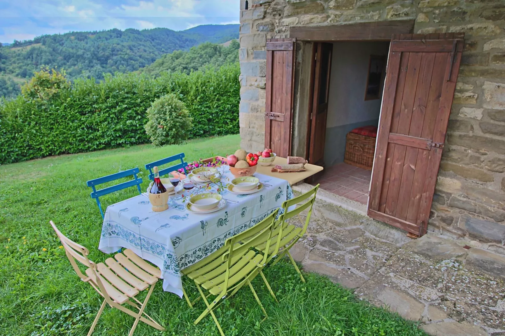 Nicchio di Rosa- Cerro Vecchio-Terrace balcony