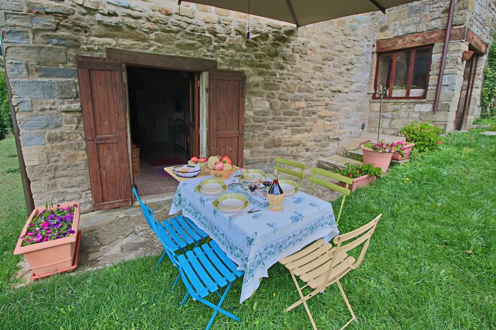 Nicchio di Rosa- Cerro Vecchio-Terrace balcony