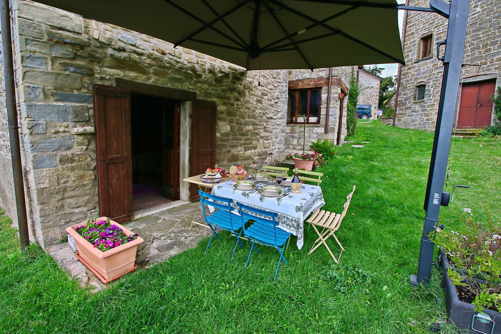 Nicchio di Rosa- Cerro Vecchio-Terrace balcony
