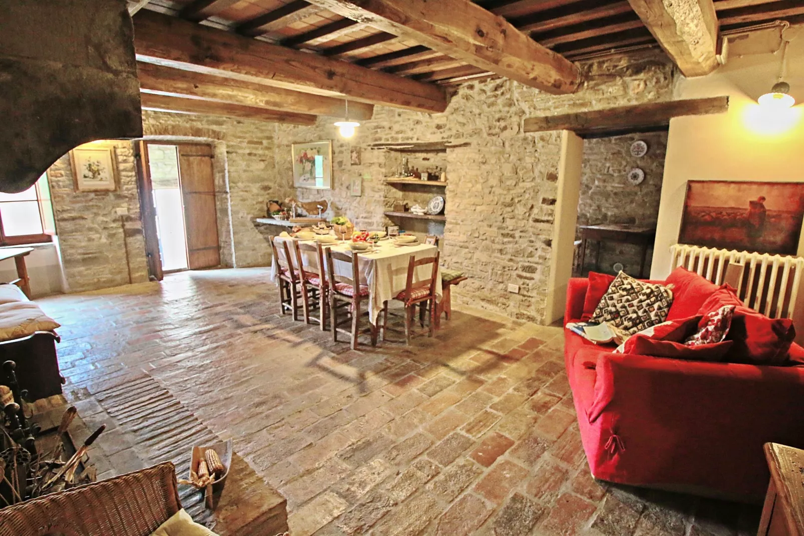 Casal Corniolo- Montalto-Living room