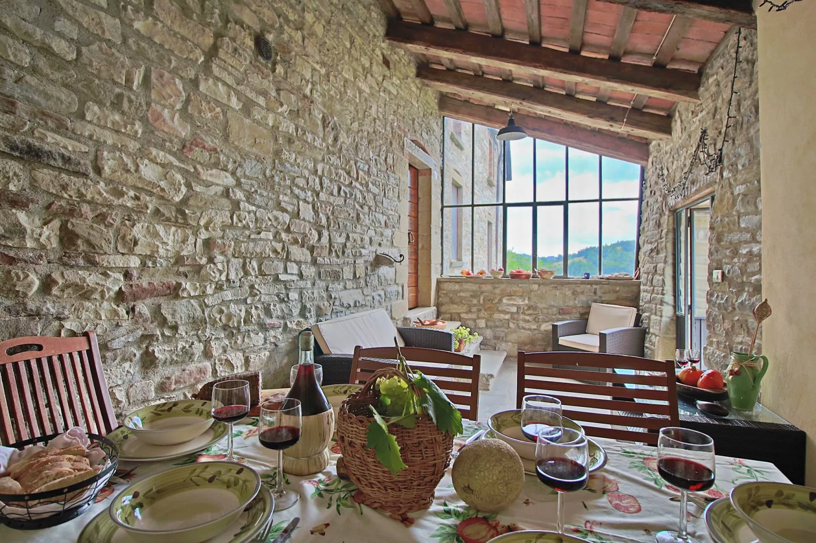 Casal Corniolo- Montalto-Terrace balcony
