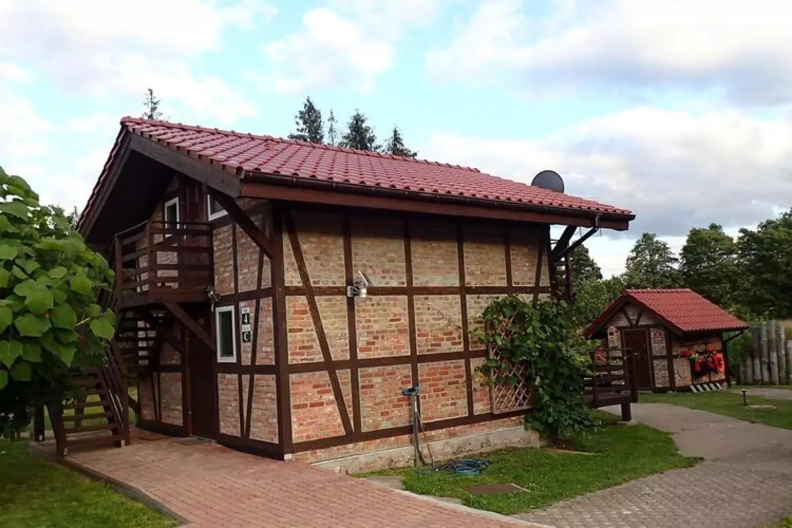 Holiday accomodations Kolczewo Nr 4 i 4a-Exterior summer