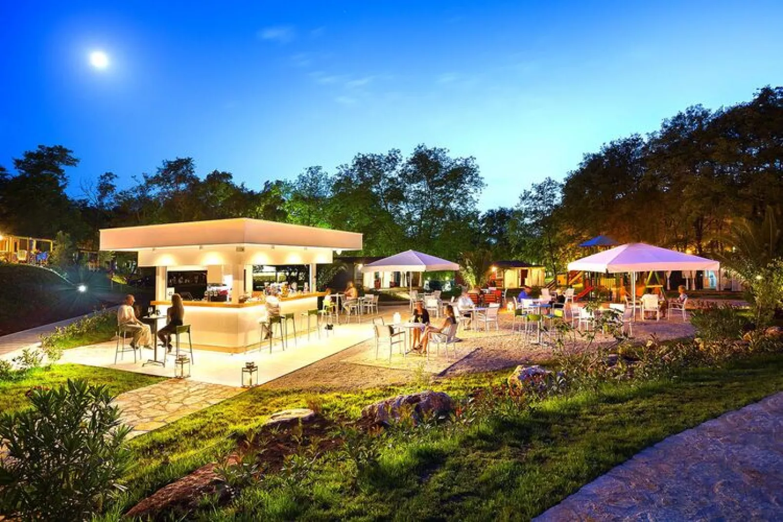 Aminess Maravea Camping Resort - Novigrad - HH Maravea Premium Village-Nicht getaggt