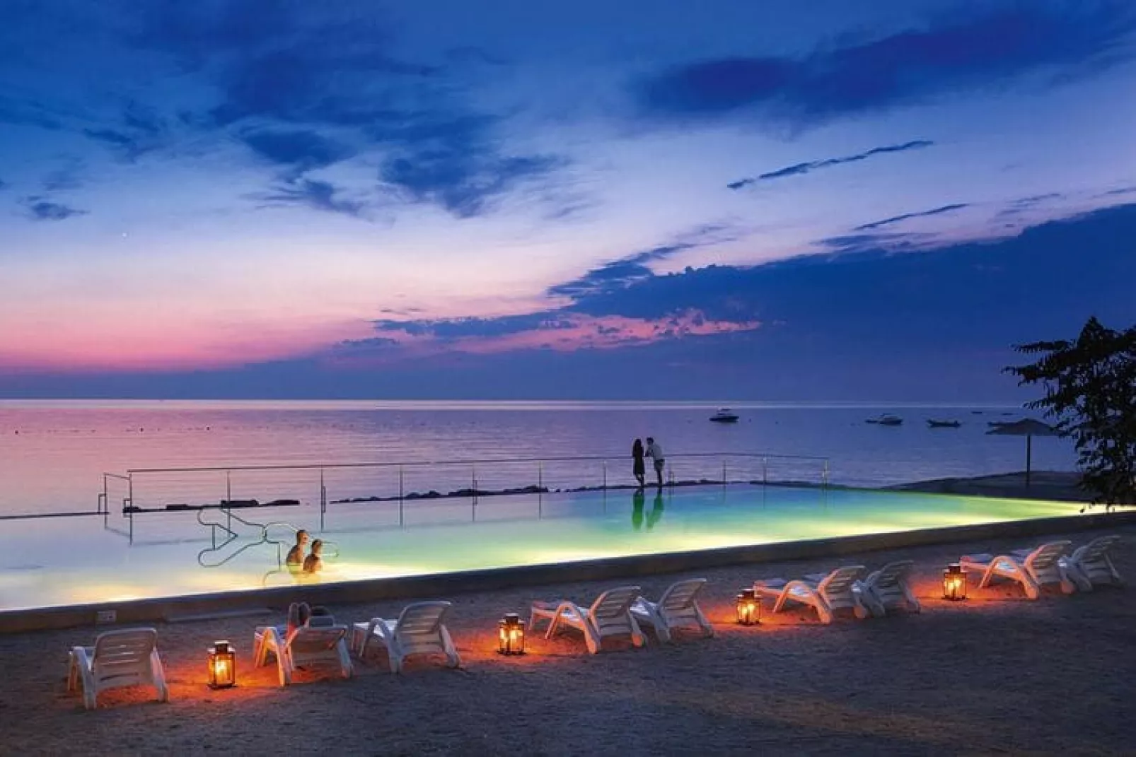 Aminess Maravea Camping Resort - Novigrad - HH Maravea Premium Village-Nicht getaggt