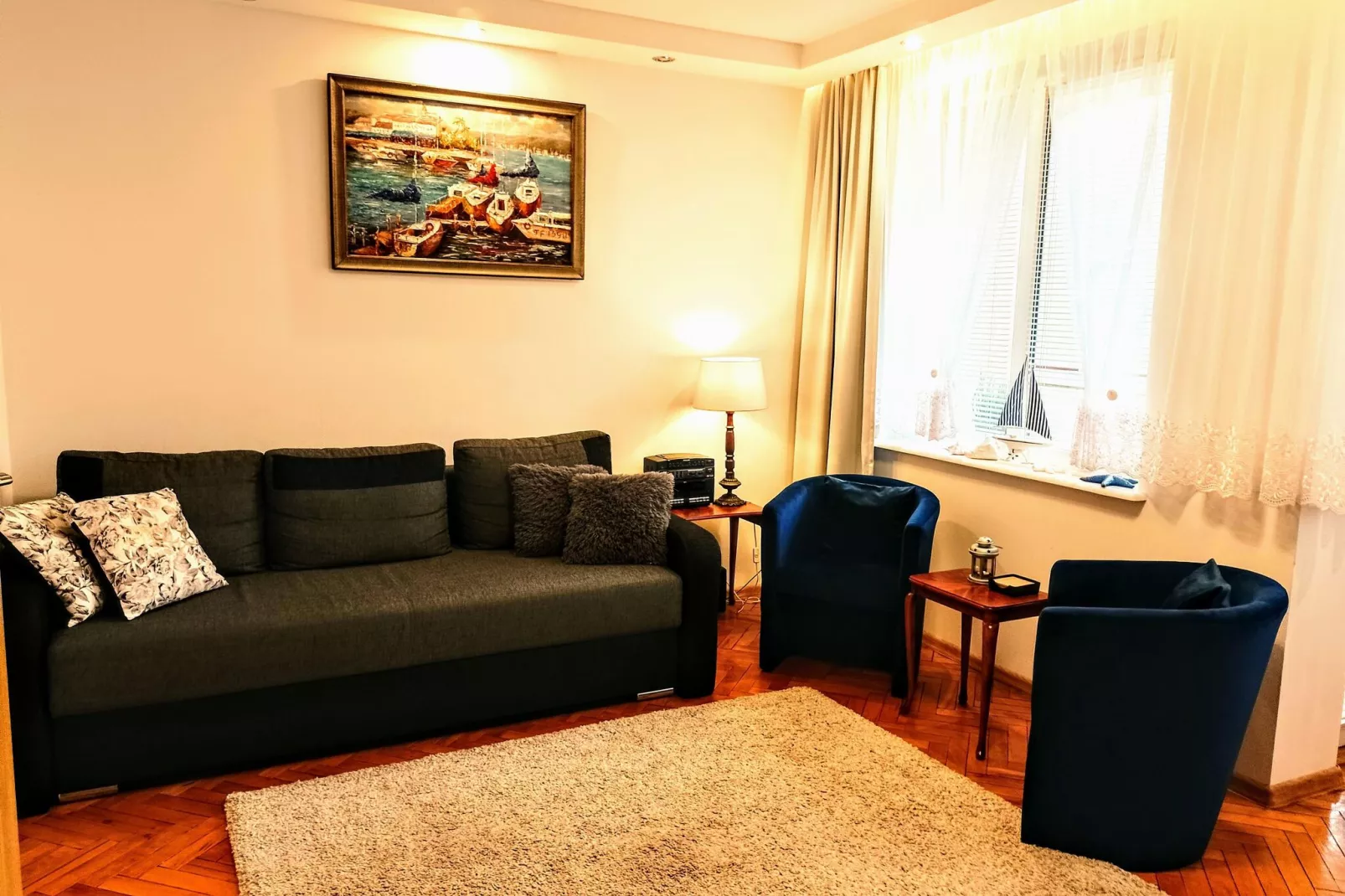 Holiday flat in the centre of Swinoujscie 50 qm SIE-Wohnzimmer