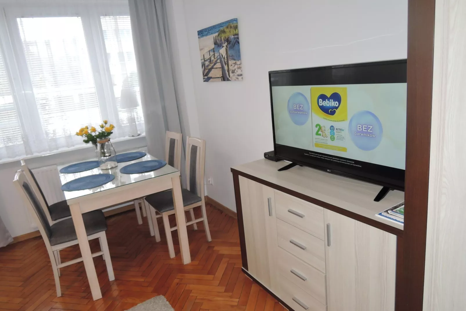 Holiday flat in the centre of Swinoujscie 50 qm SIE-Wohnzimmer