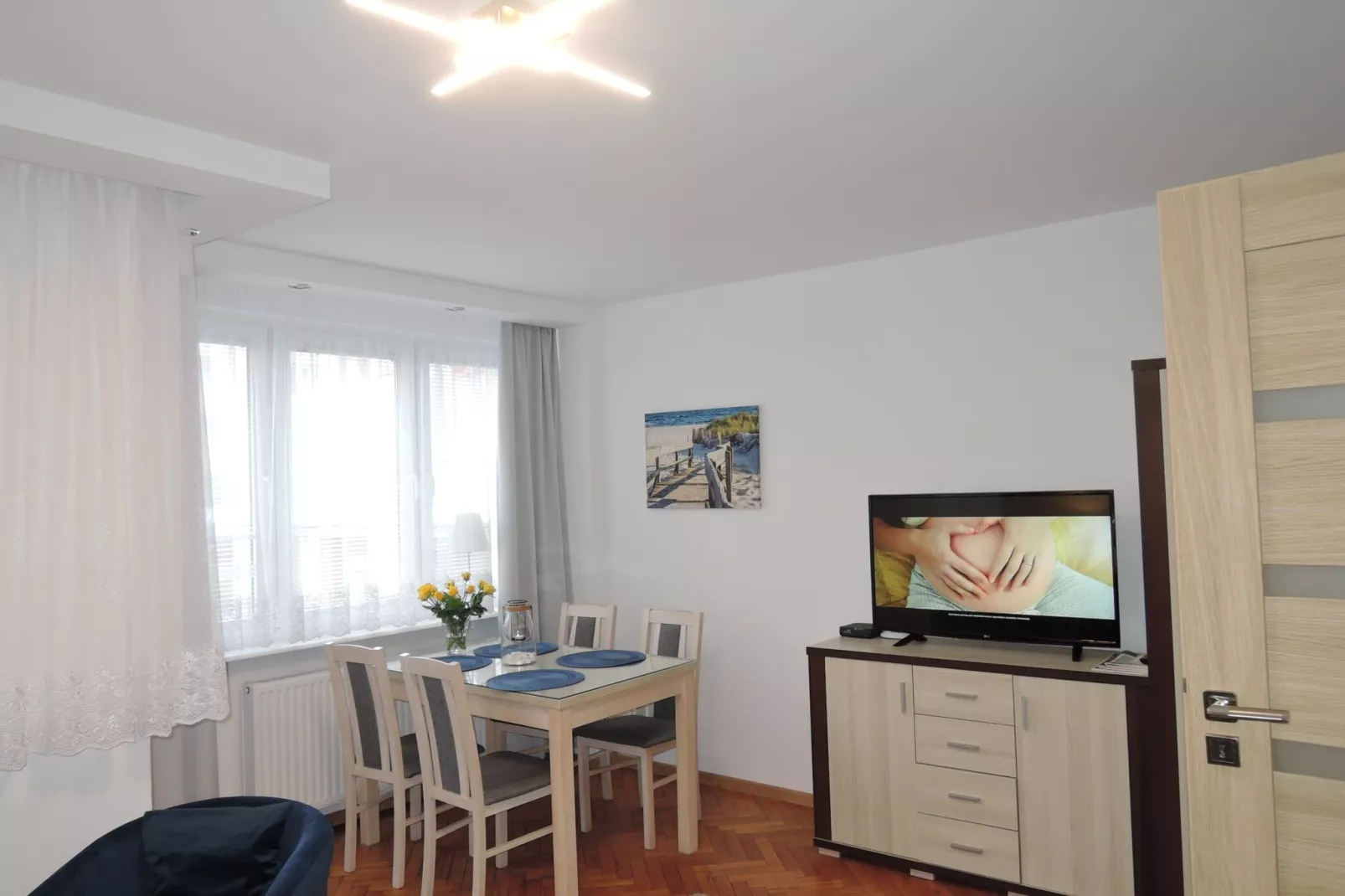 Holiday flat in the centre of Swinoujscie 50 qm SIE-Wohnzimmer
