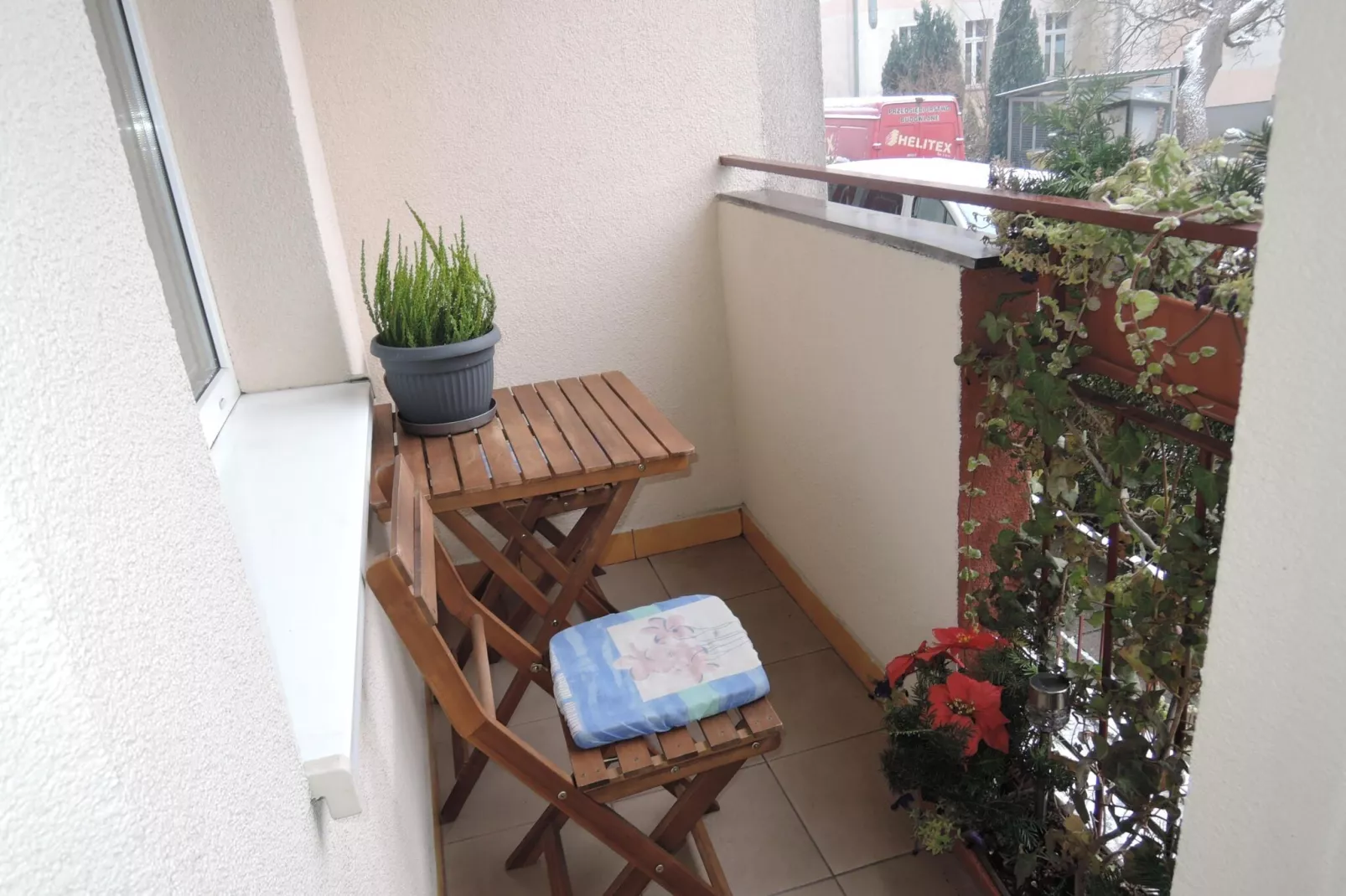 Holiday flat in the centre of Swinoujscie 50 qm SIE-Terrassenbalkon