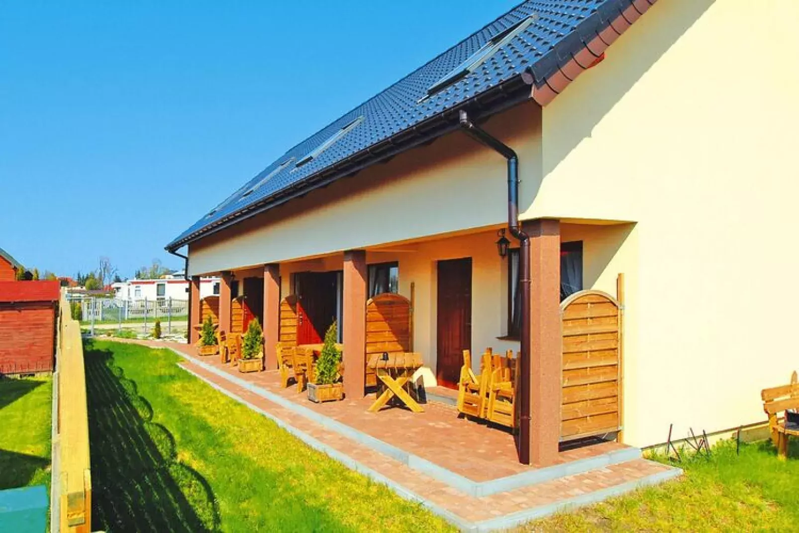 Domki szeregowe dla 4 osób Sarbinowo-Exterior summer
