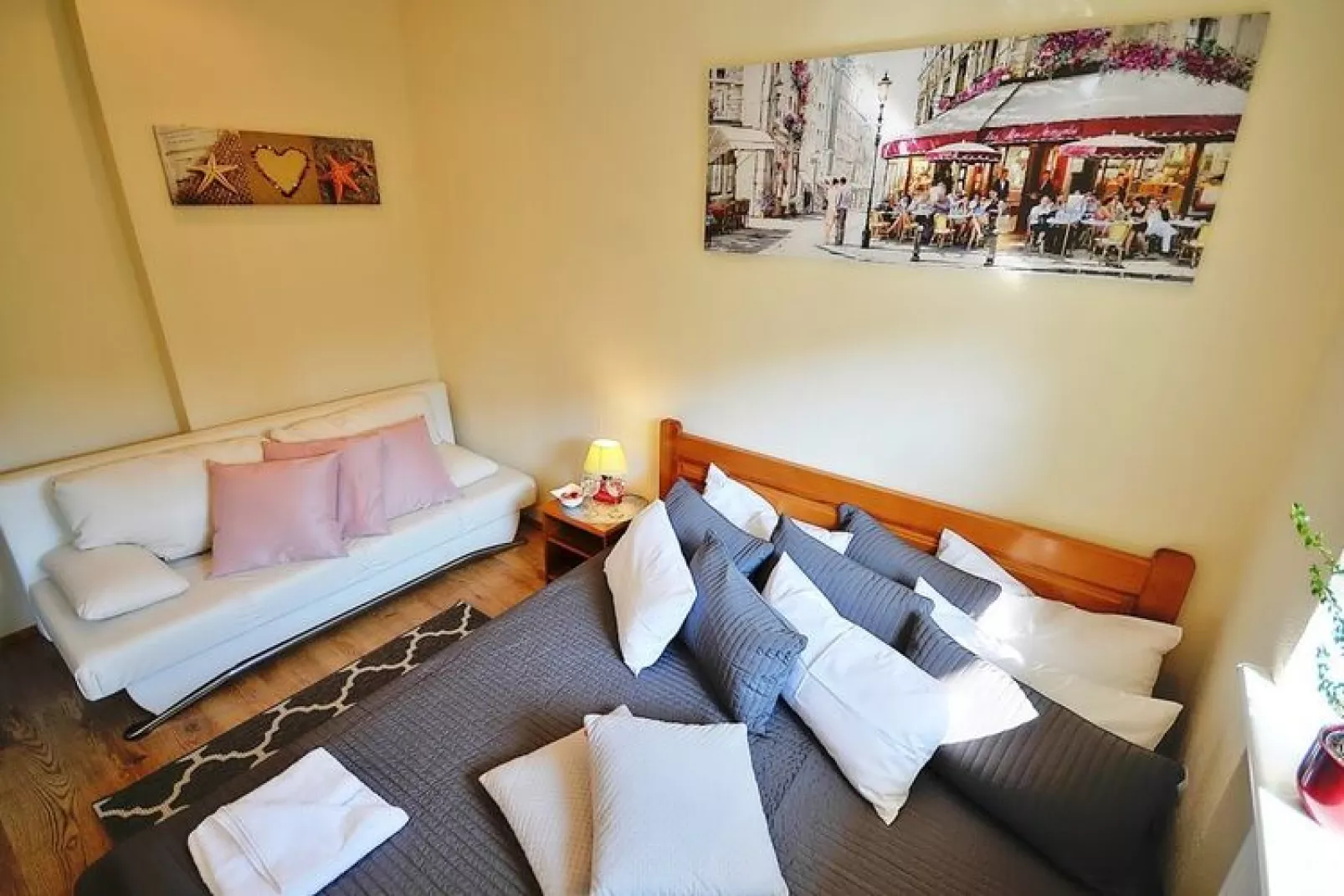 Apartament nr 1 40 qm parter Ustronie Morskie-Bedroom