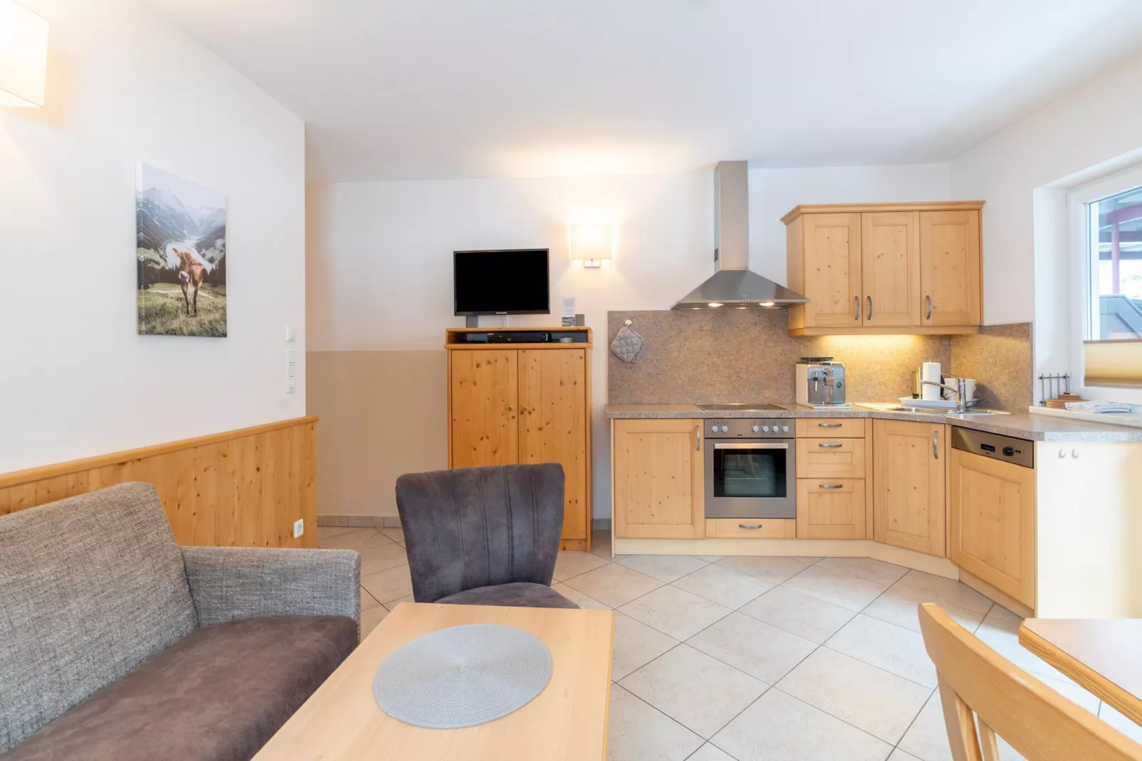 Apartment 2 mit Balkon /Hollersbach-Salon