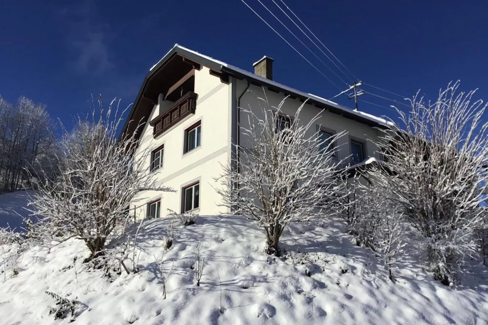 Ferienhaus Sabrina-Außenbereich Winter