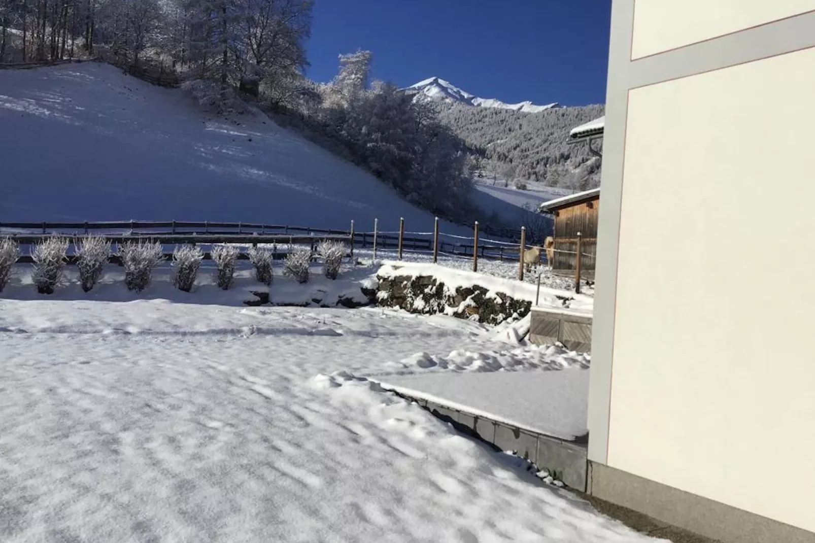 Ferienhaus Sabrina-Außenbereich Winter