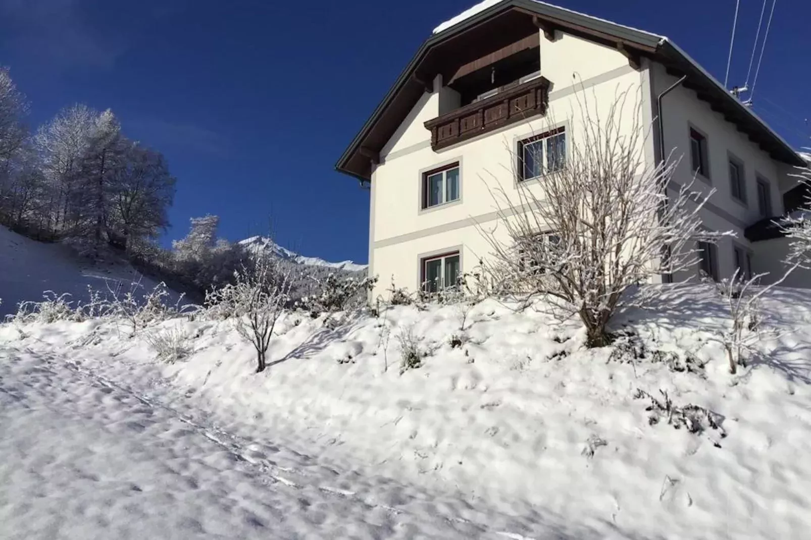 Ferienhaus Sabrina-Außenbereich Winter