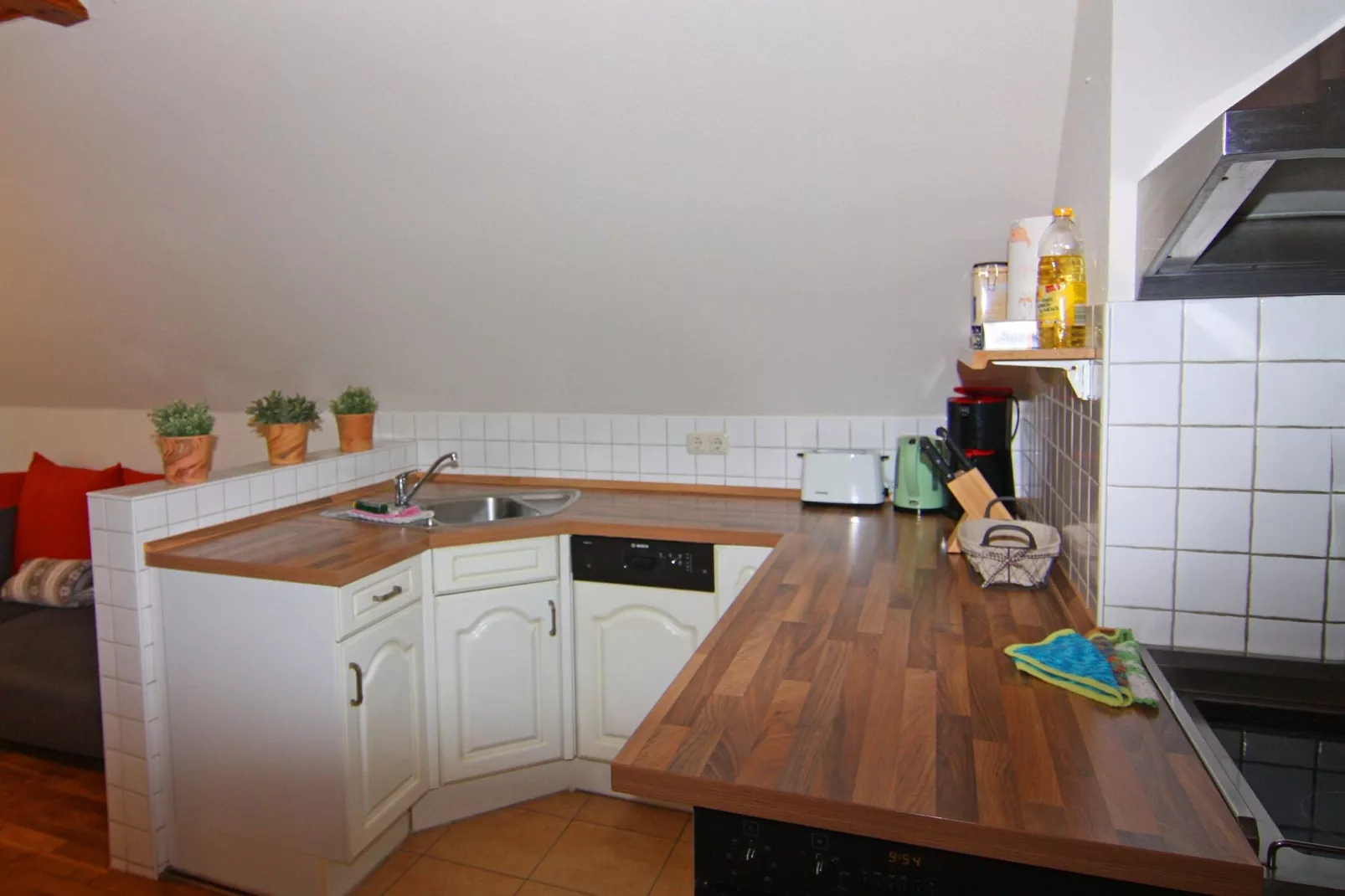 Ferienwohnung Lange Wieck am Darß-Kitchen