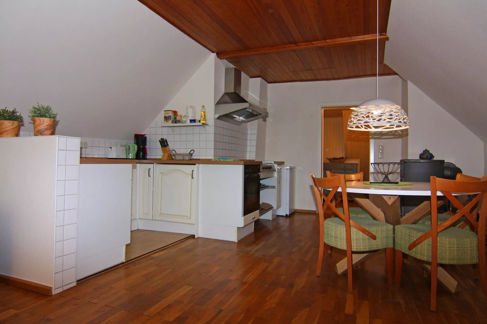 Ferienwohnung Lange Wieck am Darß-Dining room