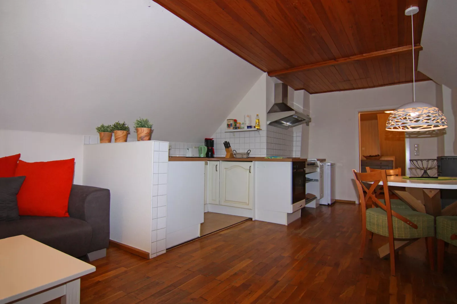 Ferienwohnung Lange Wieck am Darß-Kitchen