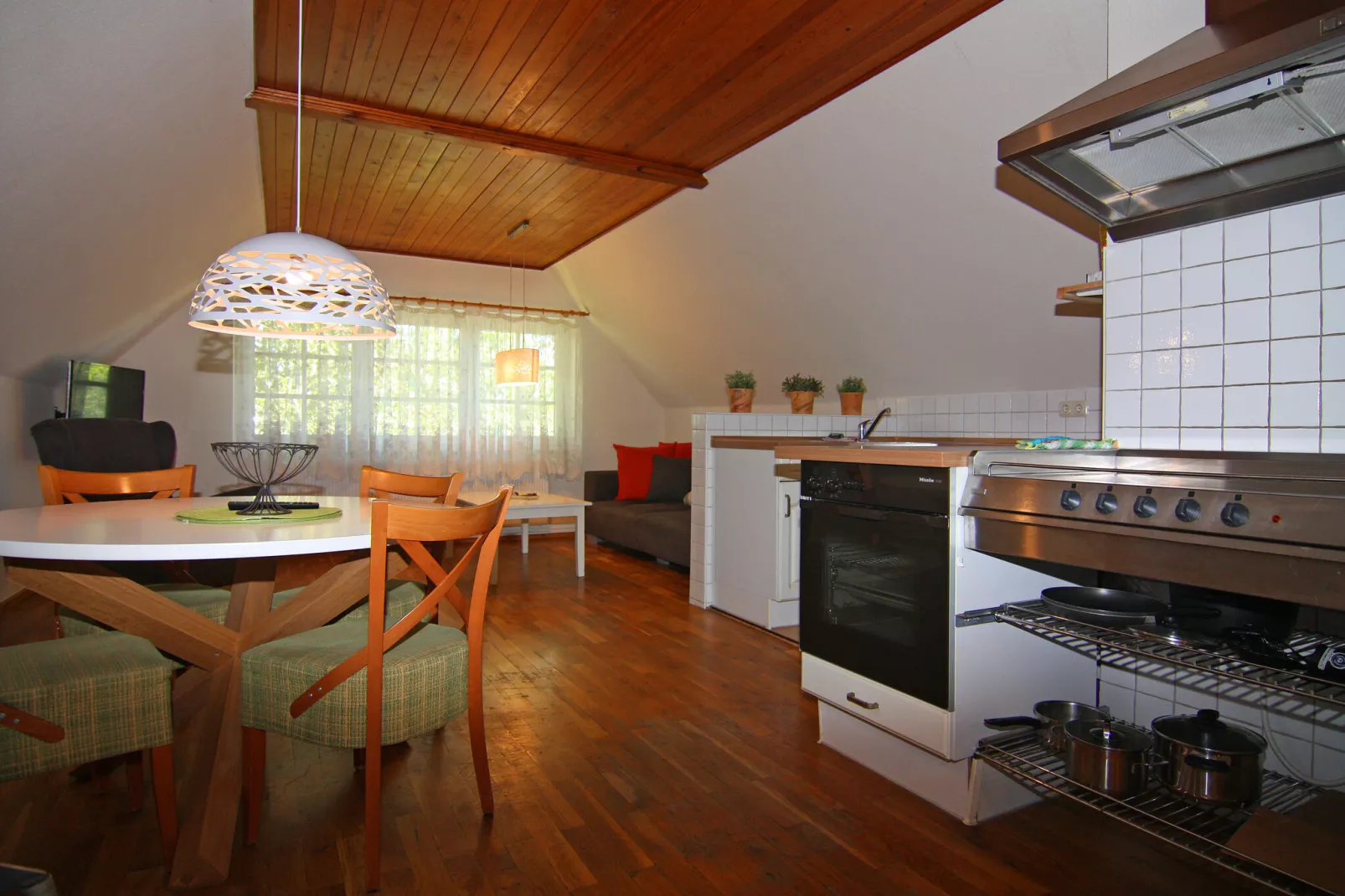 Ferienwohnung Lange Wieck am Darß-Kitchen