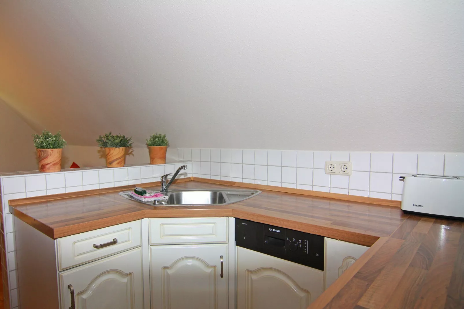 Ferienwohnung Lange Wieck am Darß-Kitchen