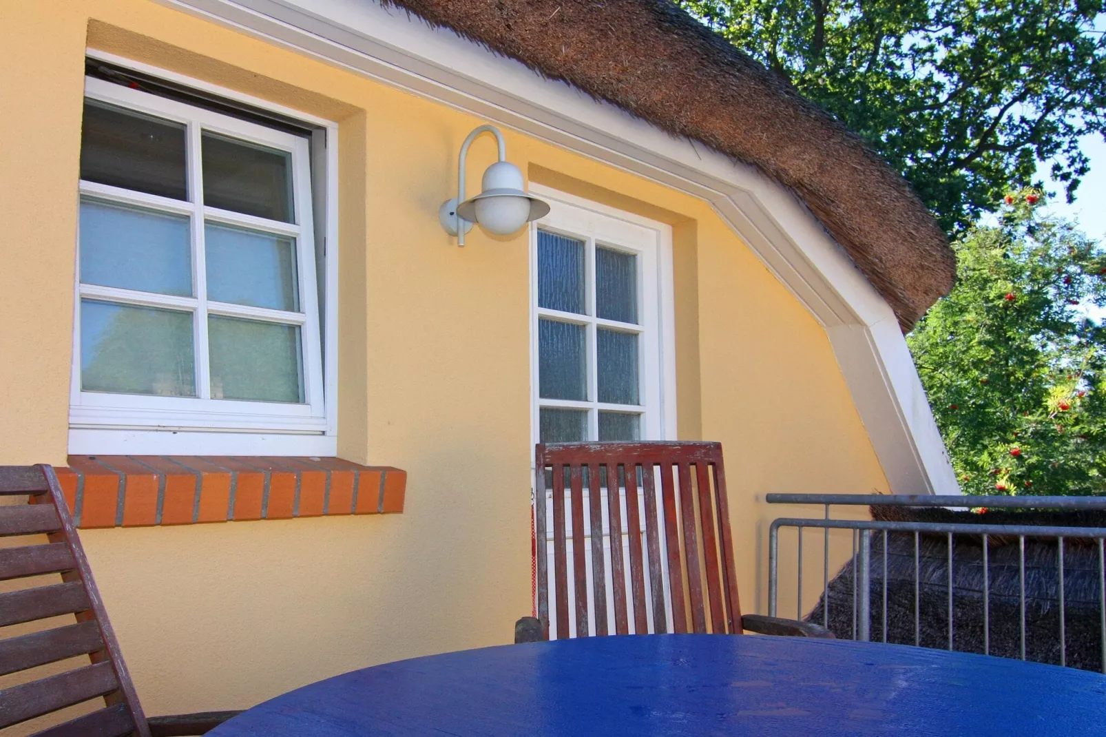 Ferienwohnung Lange Wieck am Darß-Terrace balcony