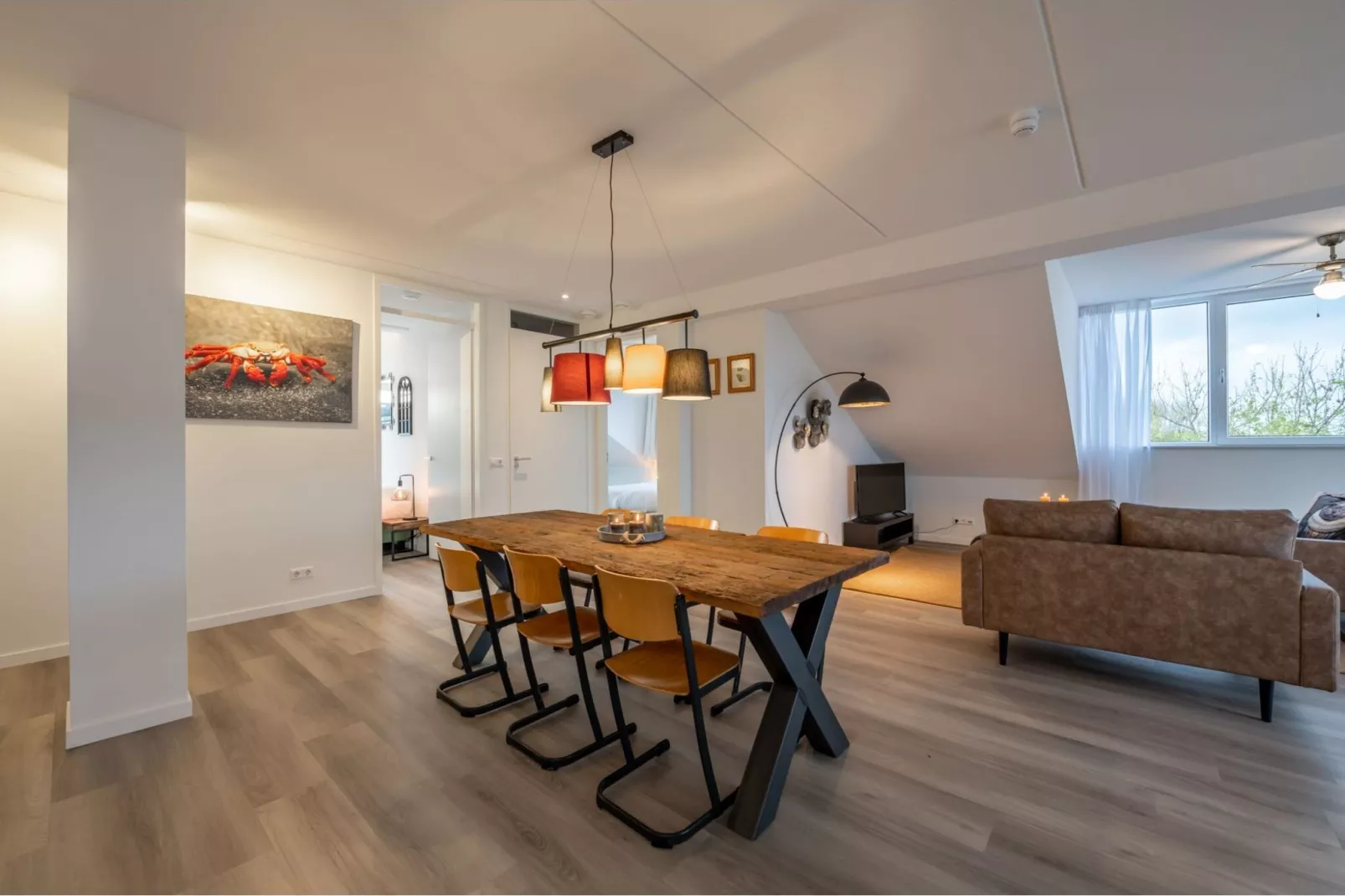Harbour Loft 3 Résidence Marina polderzicht-Living room