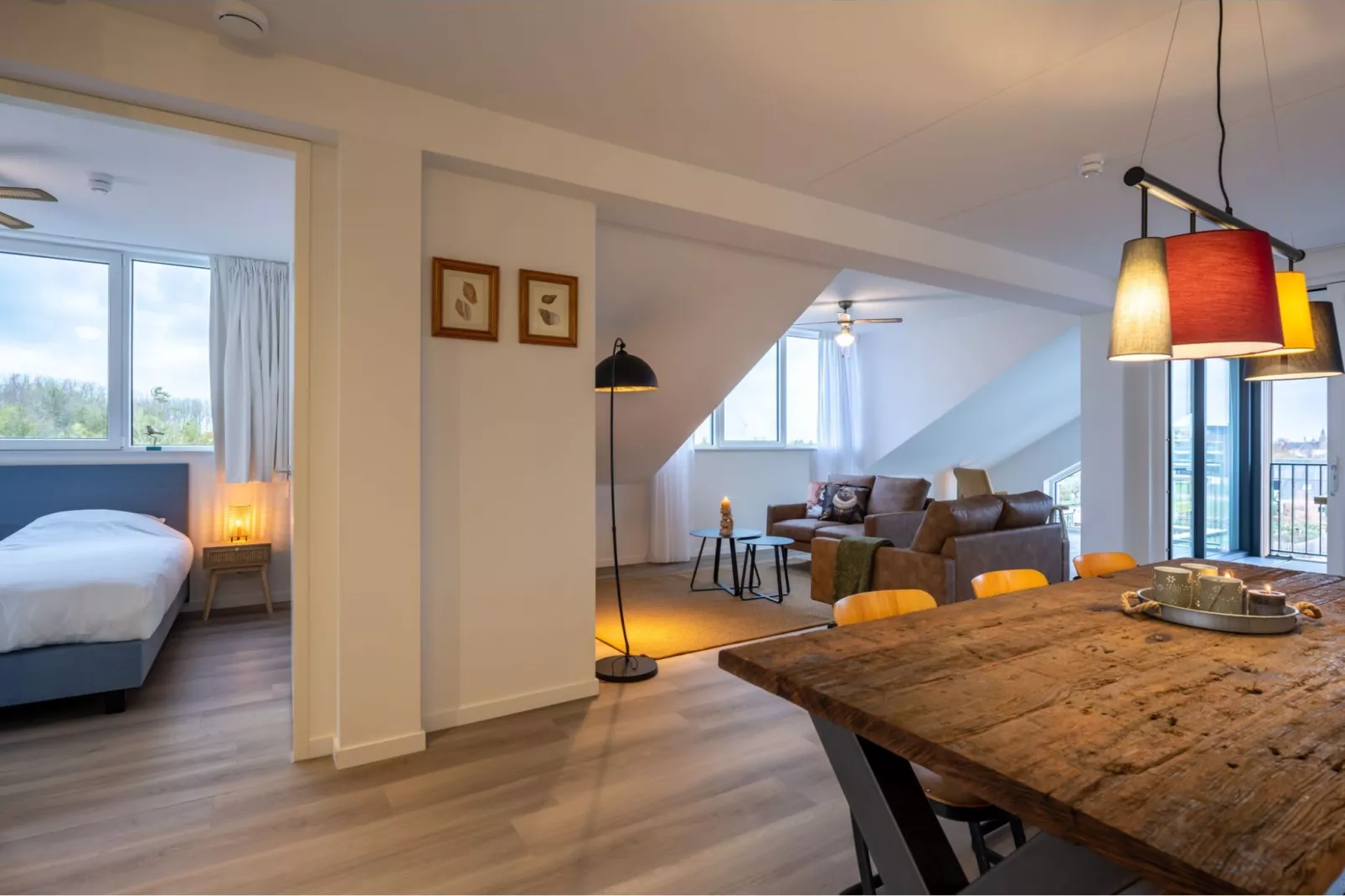 Harbour Loft 3 Résidence Marina polderzicht-Living room