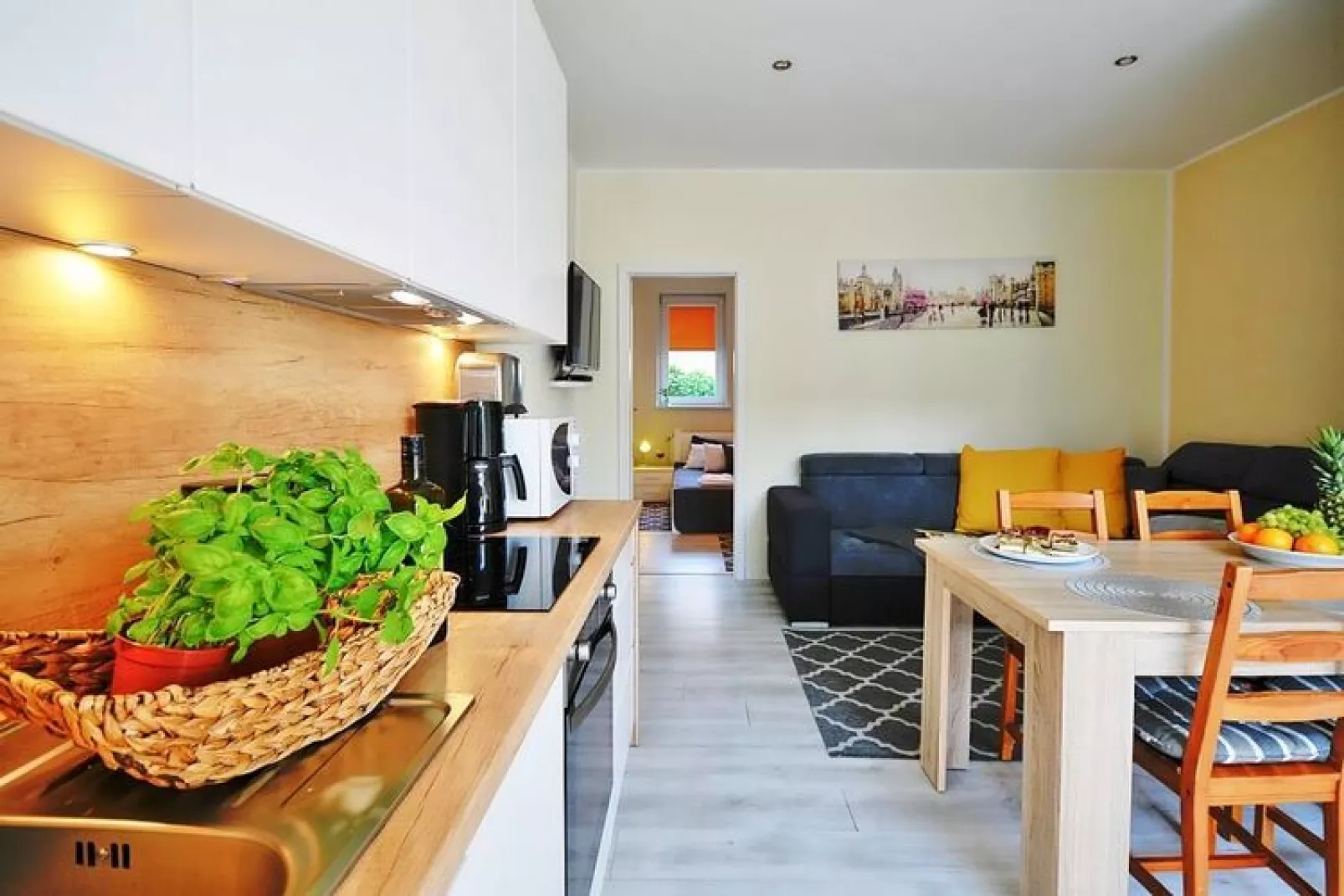 Apartament nr 2 50 qm parter Ustronie Morskie-Living room