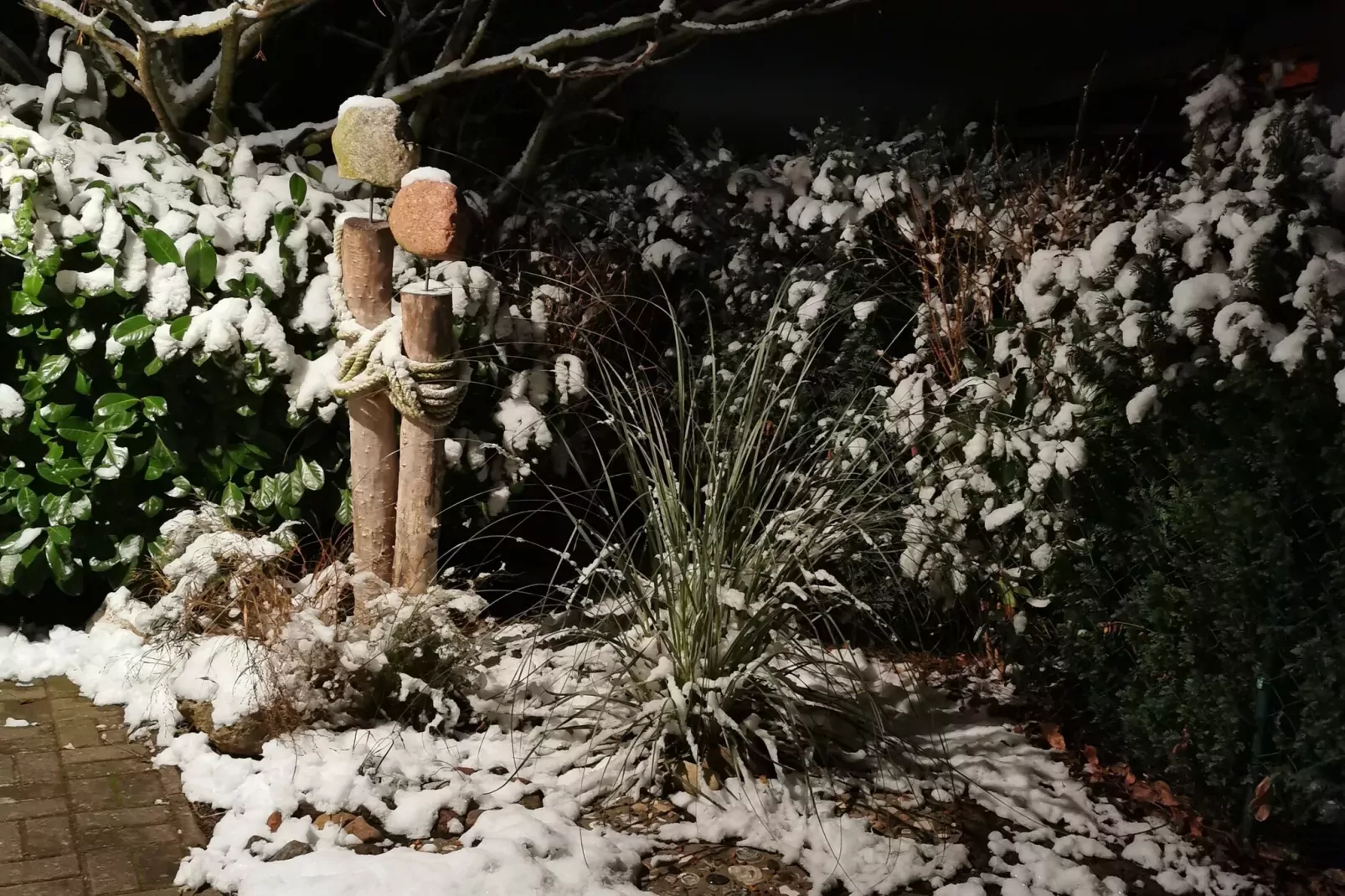 Ferienwohnung Rügenblick-Garden winter