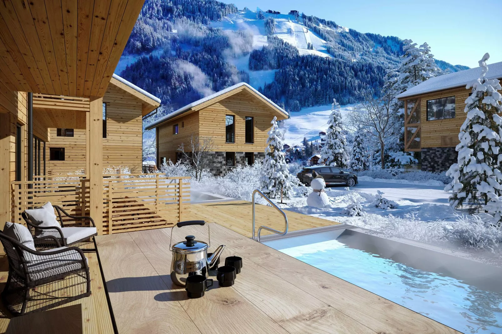 Kreischberg Pool Villen 5b-Exterior winter