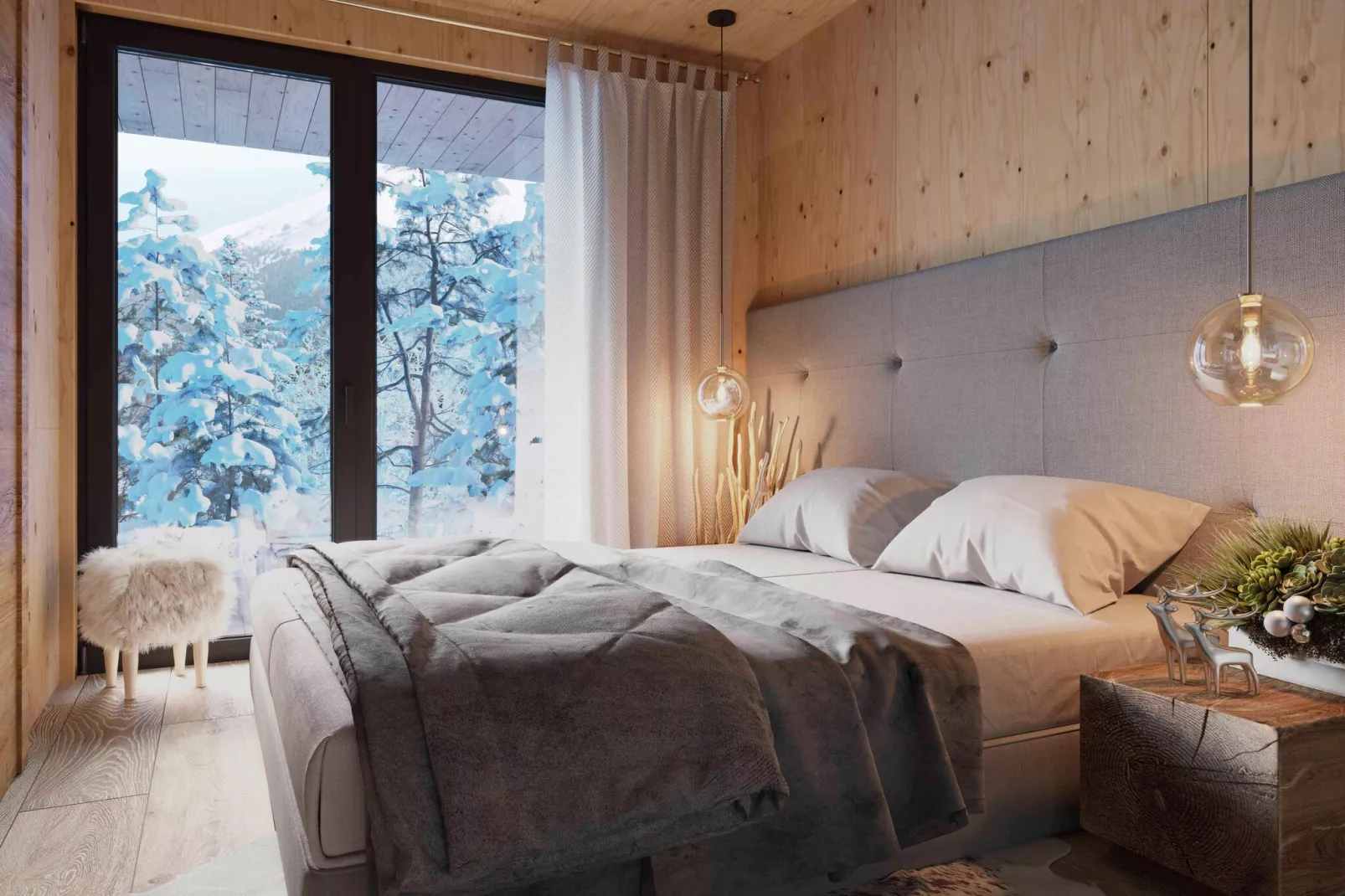 Kreischberg Pool Villen 5b-Bedroom