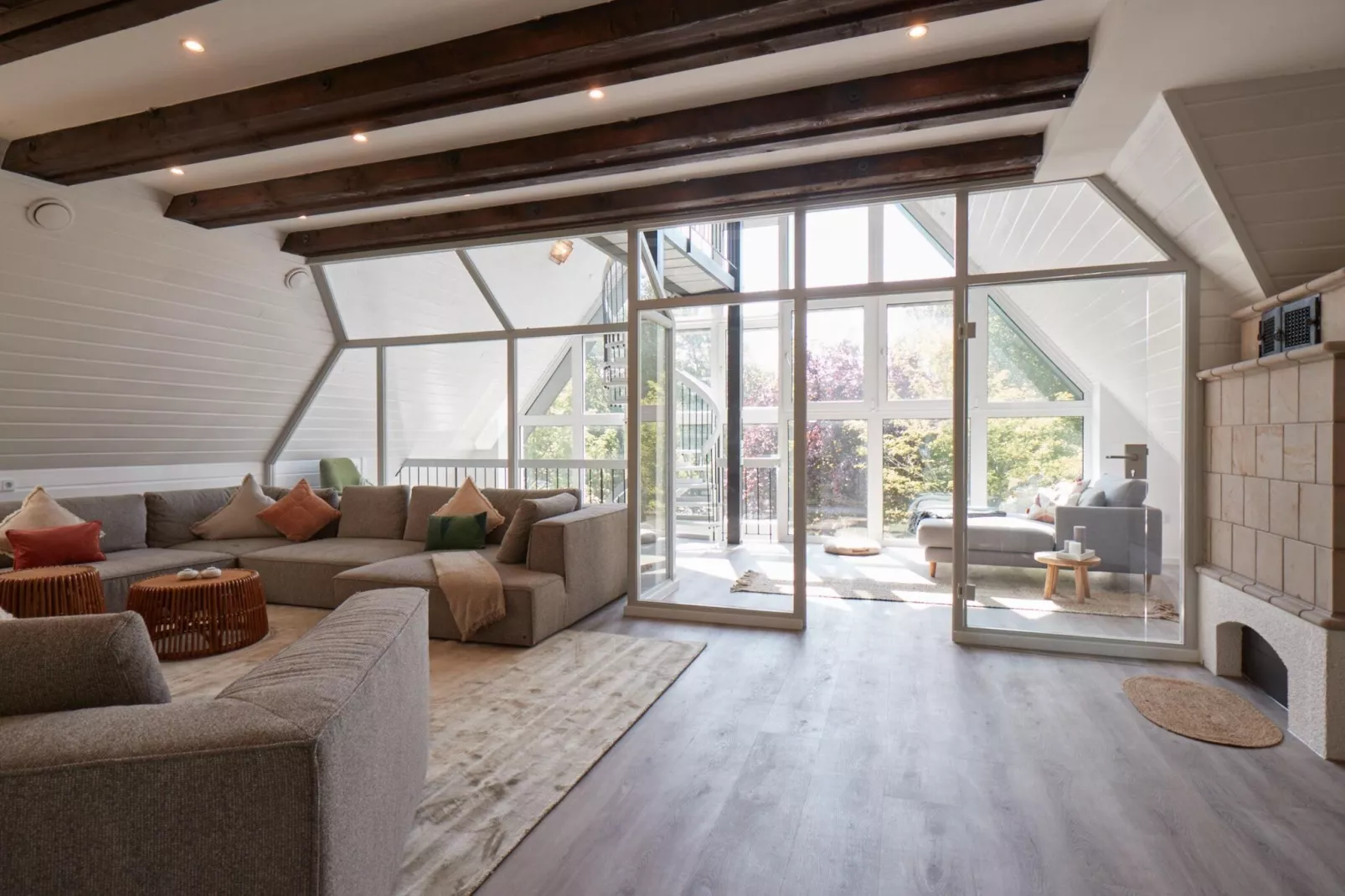 Haus Yacht-Wohnzimmer