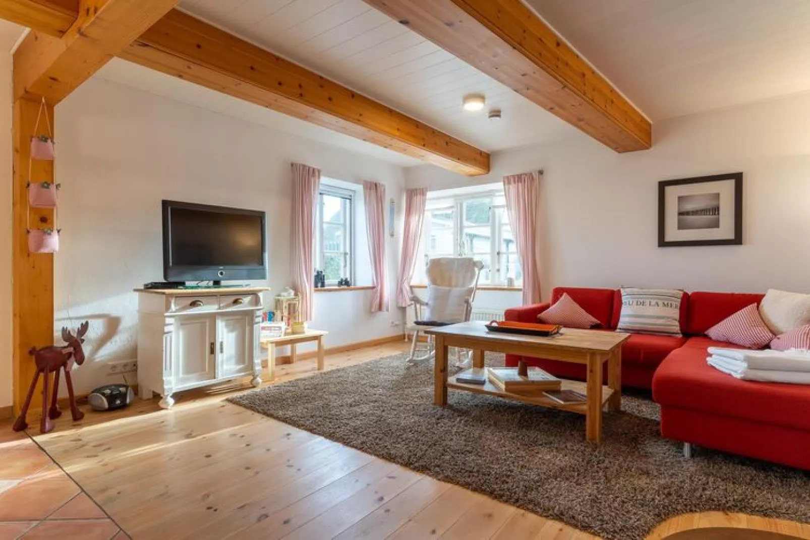 Fischerhütte-Living room