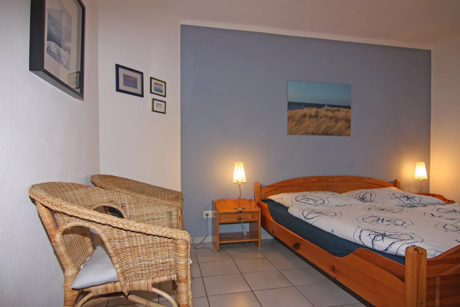 App F 15 a-DG über 2 Etagen 105 qm 6 Pers-Bedroom