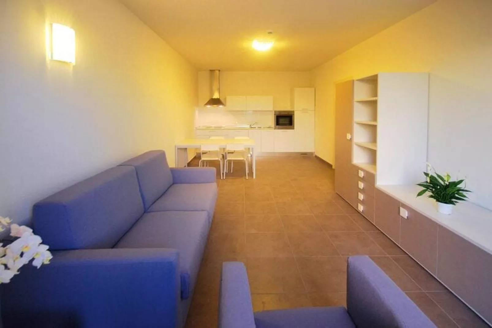 	Residence Riviera Palace Two-room Apartment-Living room