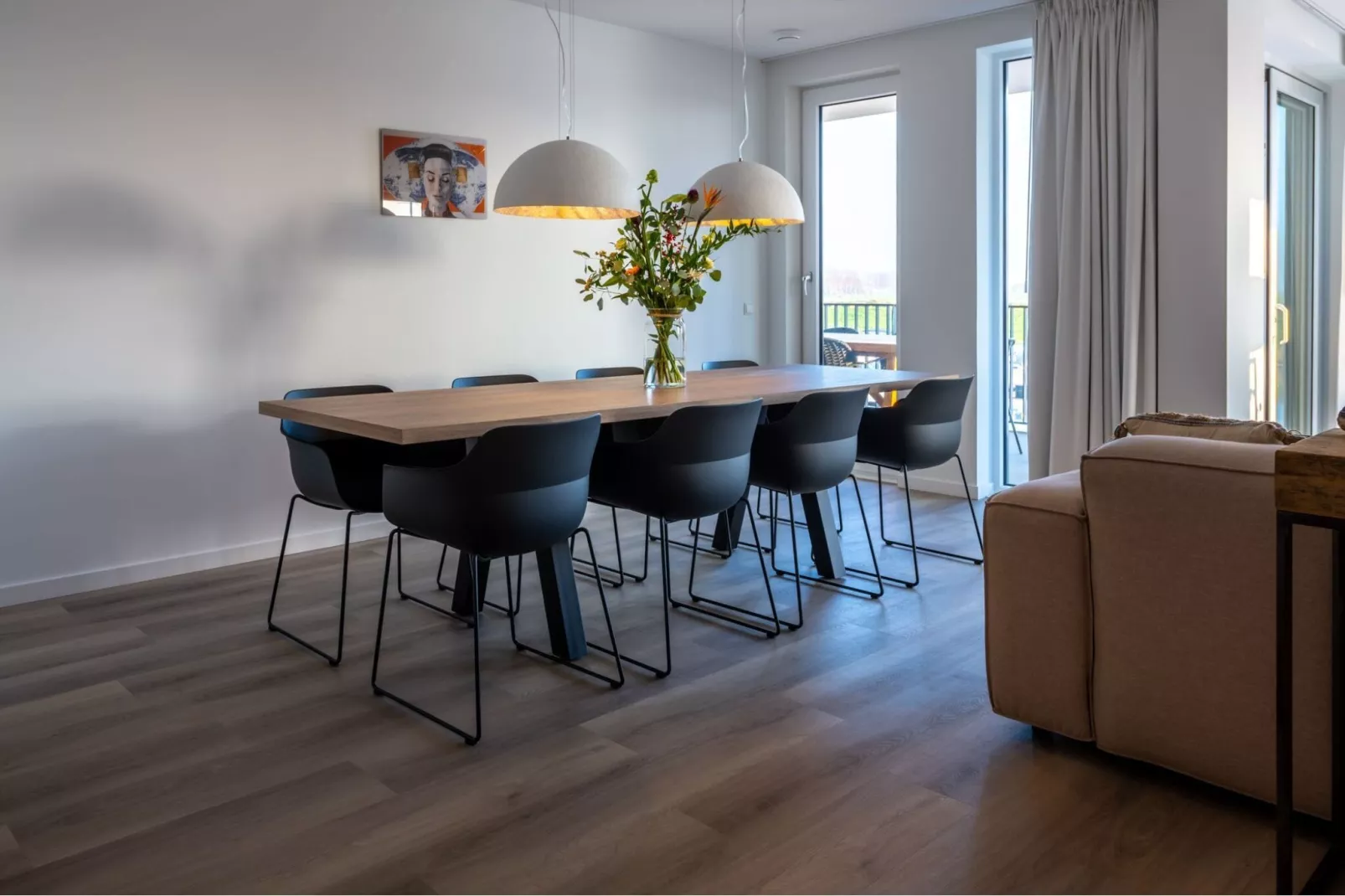 Harbour Loft 1K Residence Marina havenzicht-Living room
