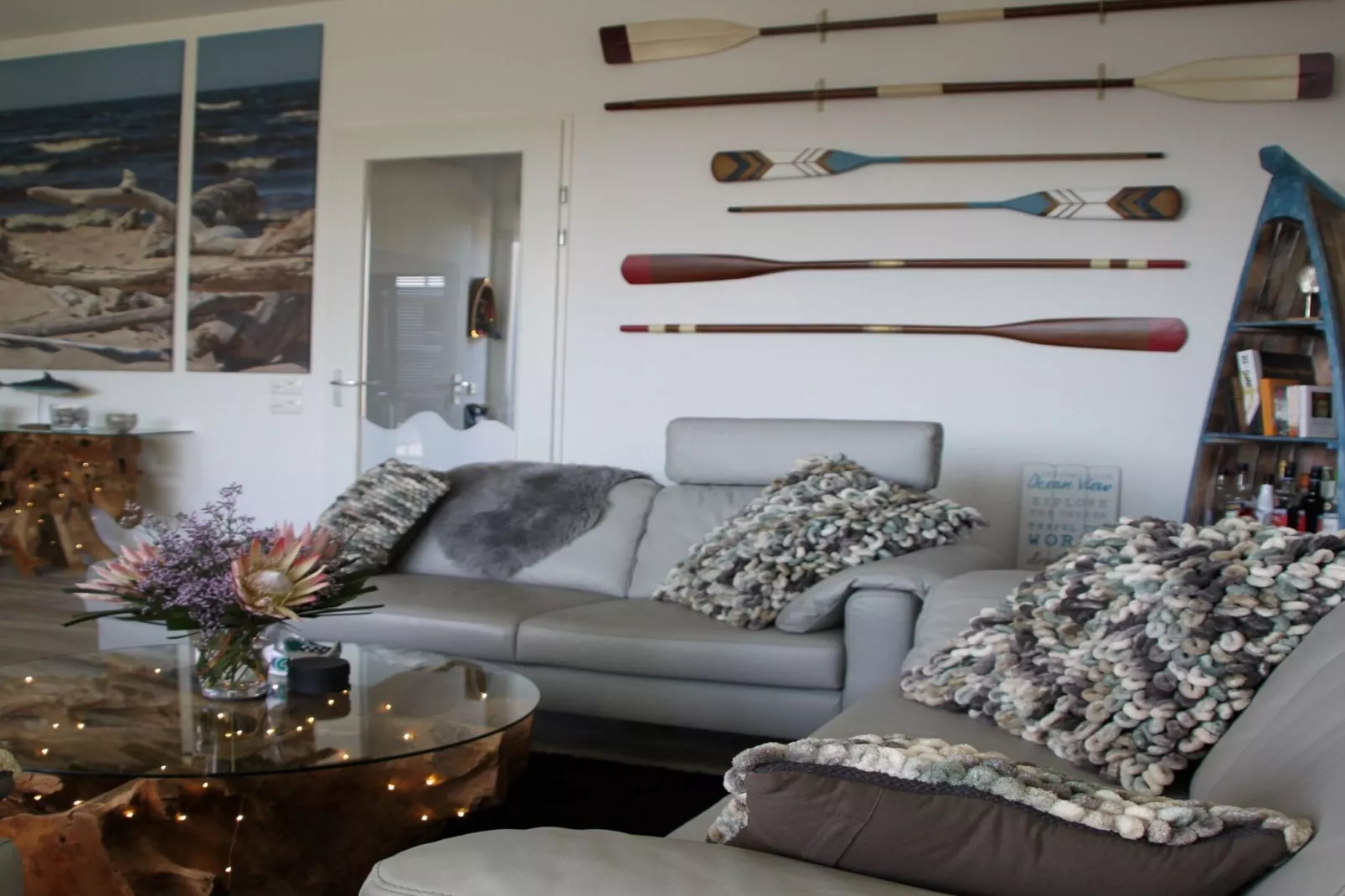 Sara's Boathouse 372-Living room