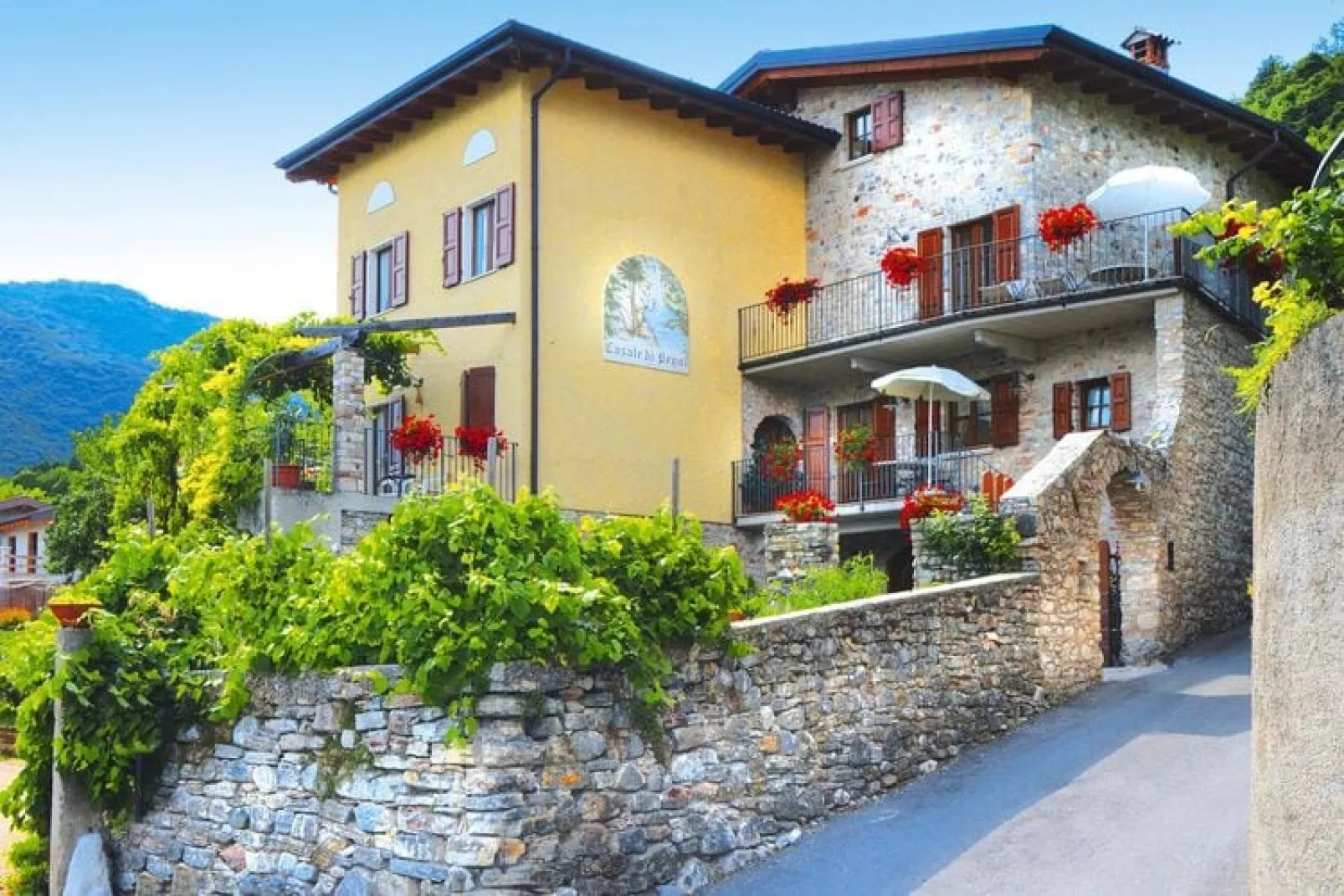 Residence Casale Pegol Tignale bilo-bilo-Extérieur été