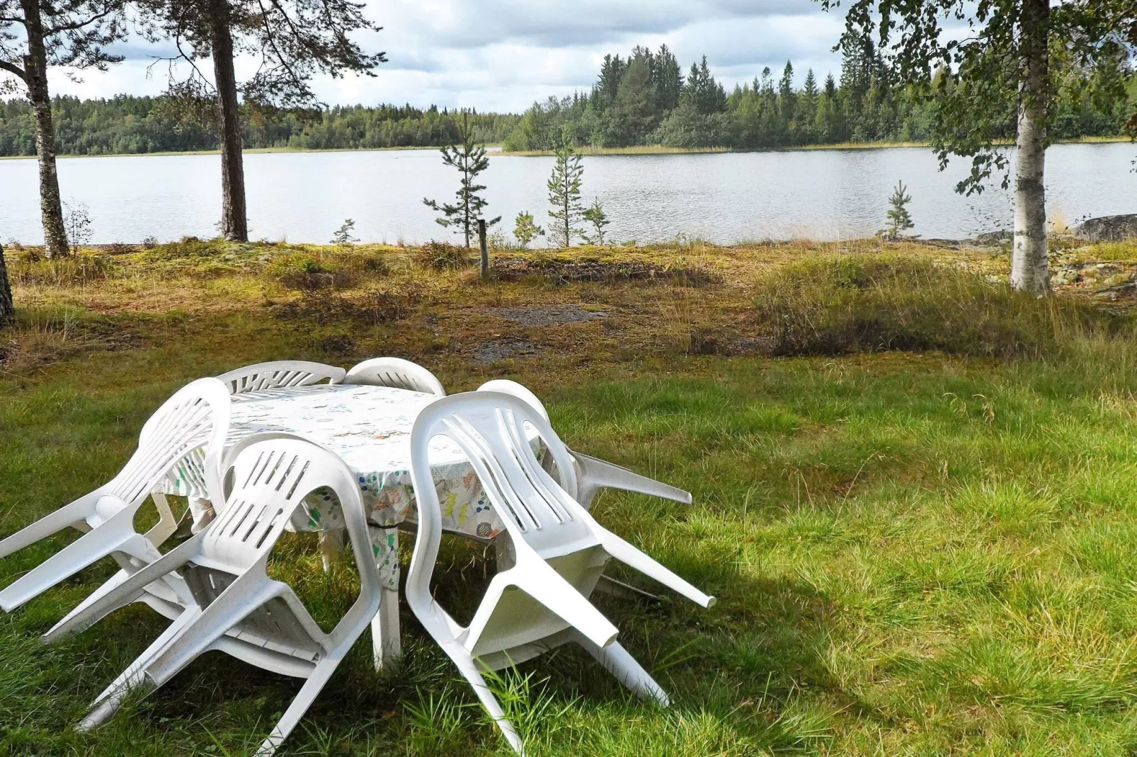 5 person holiday home in LÖGDEÅ-Water view
