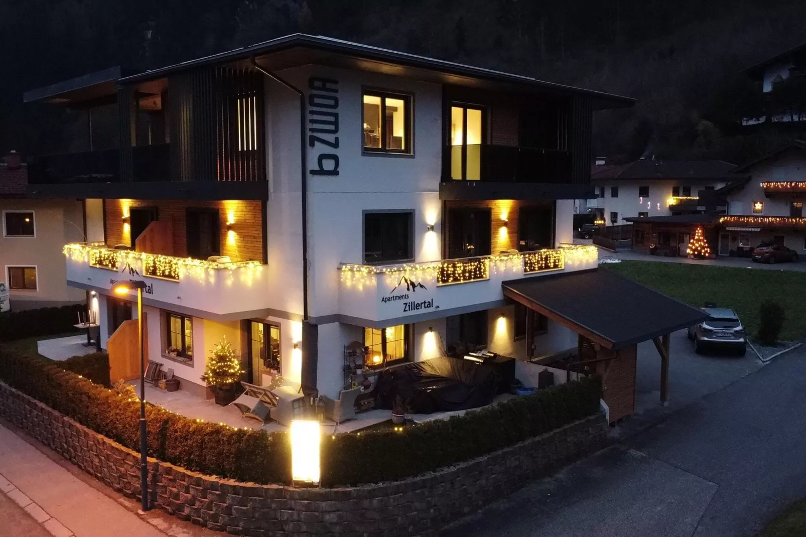 Apartments Zillertal-Exterior winter