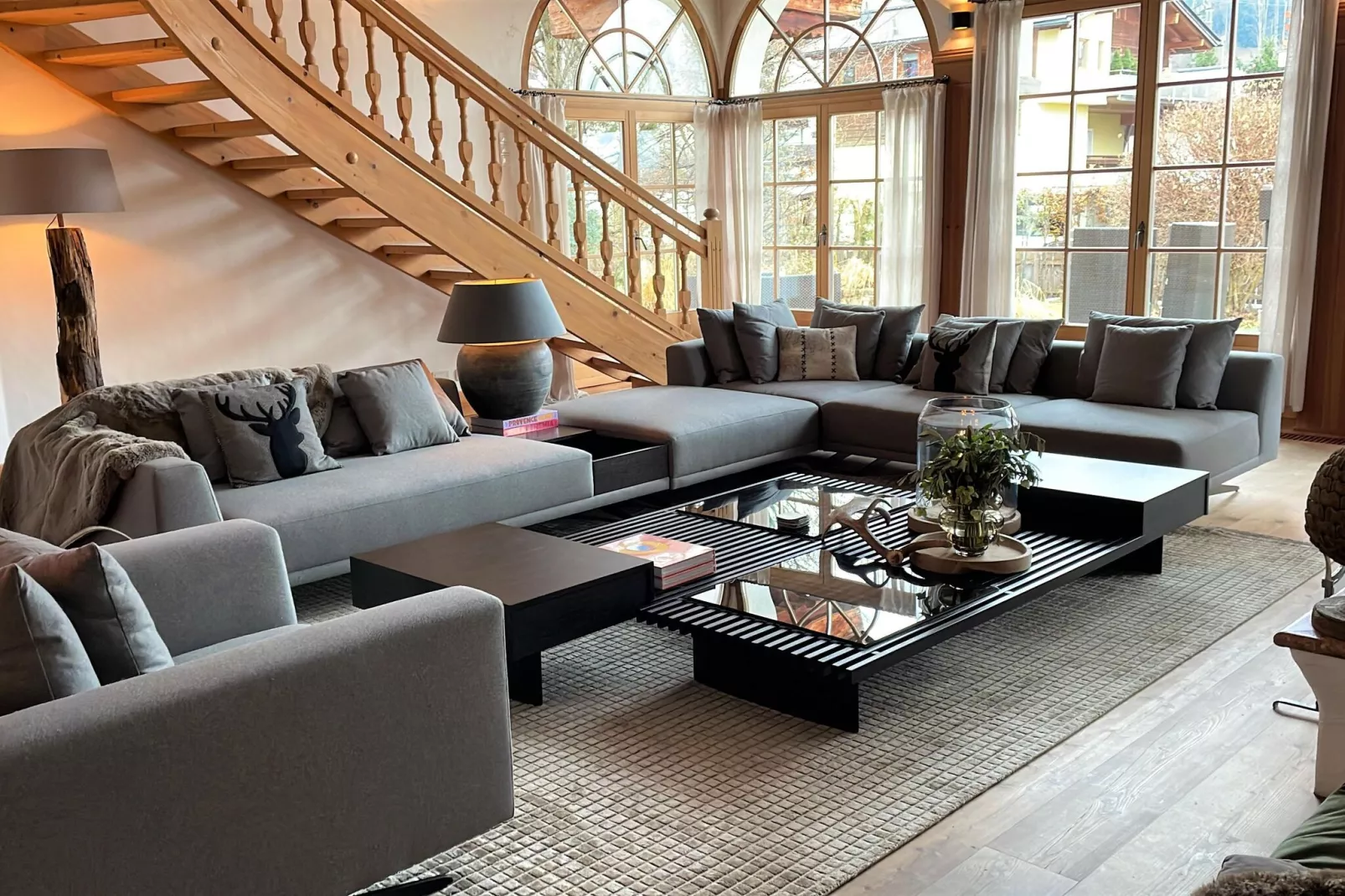 Luxury-Chalet in St Johann in Tirol-Living room