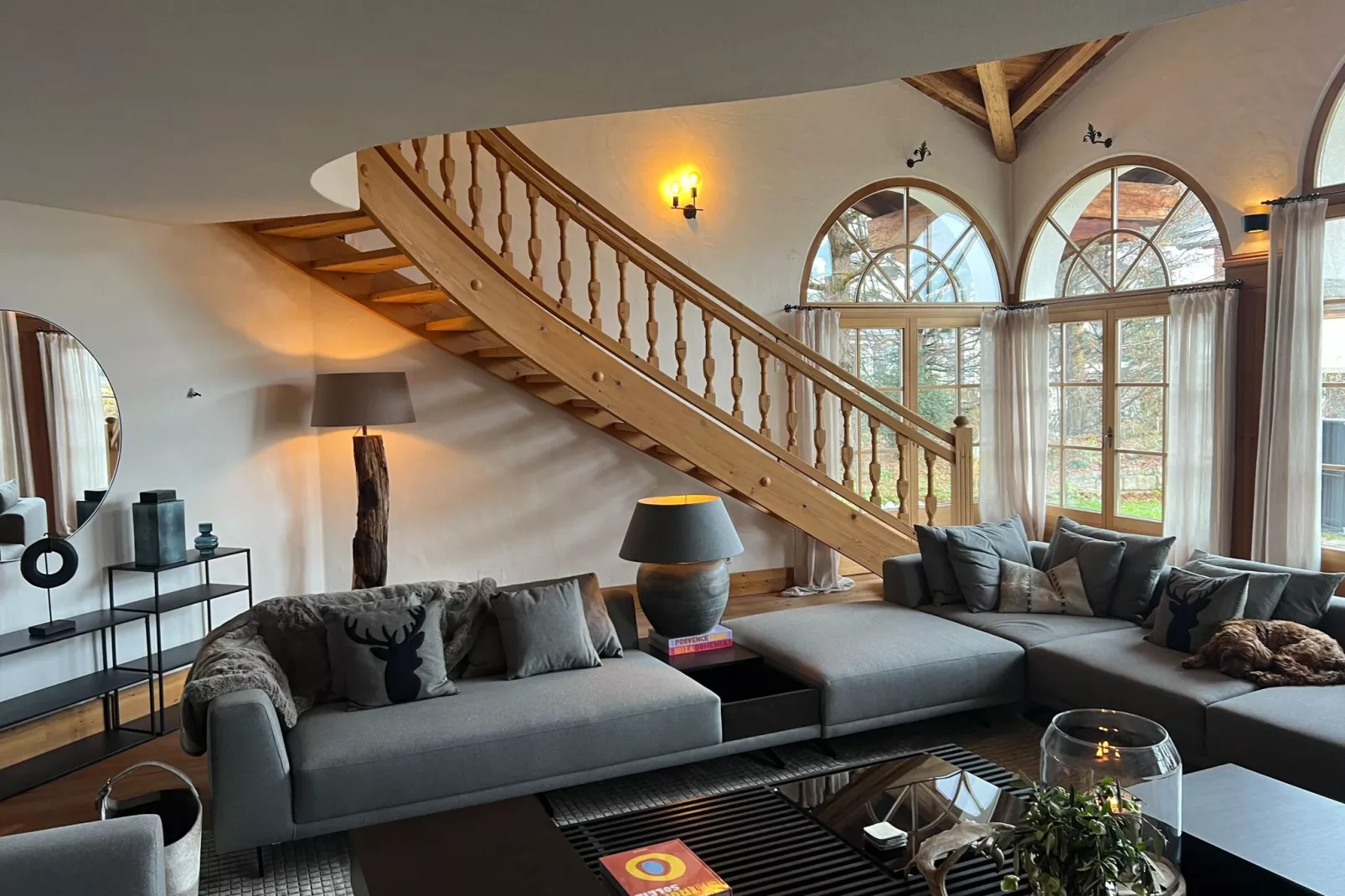 Luxury-Chalet in St Johann in Tirol-Living room