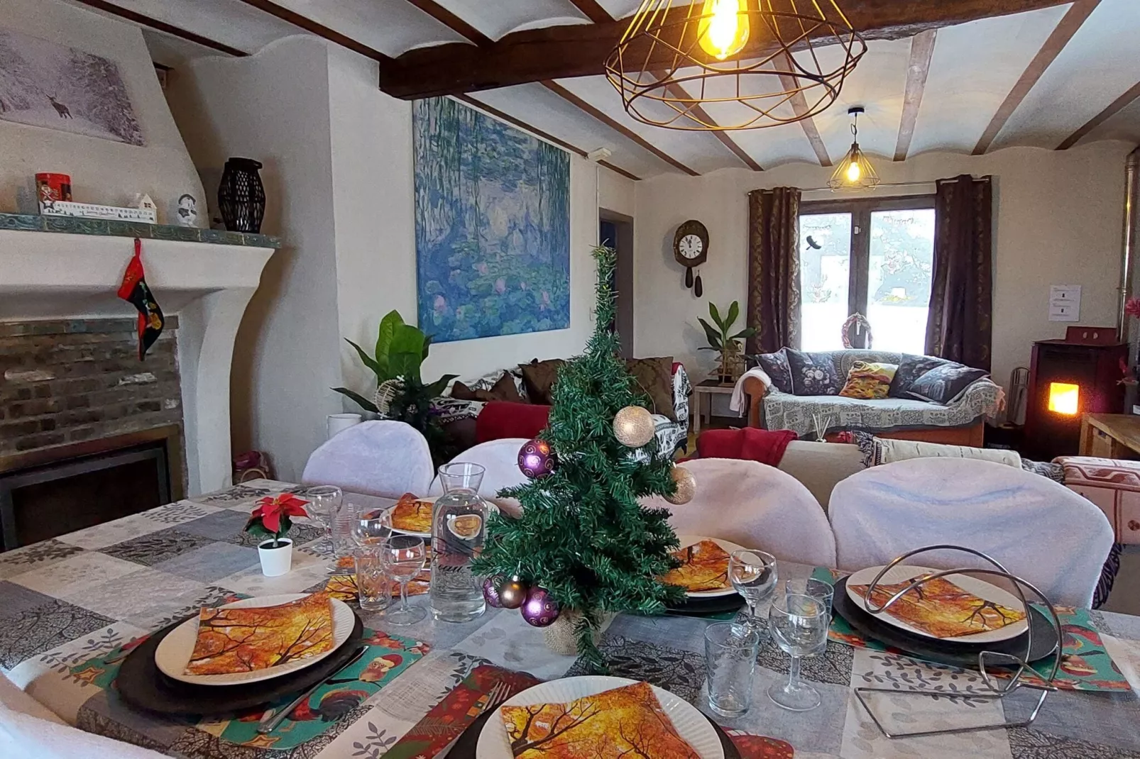 Ardennes Bleu 8 pers maximum-Wohnzimmer