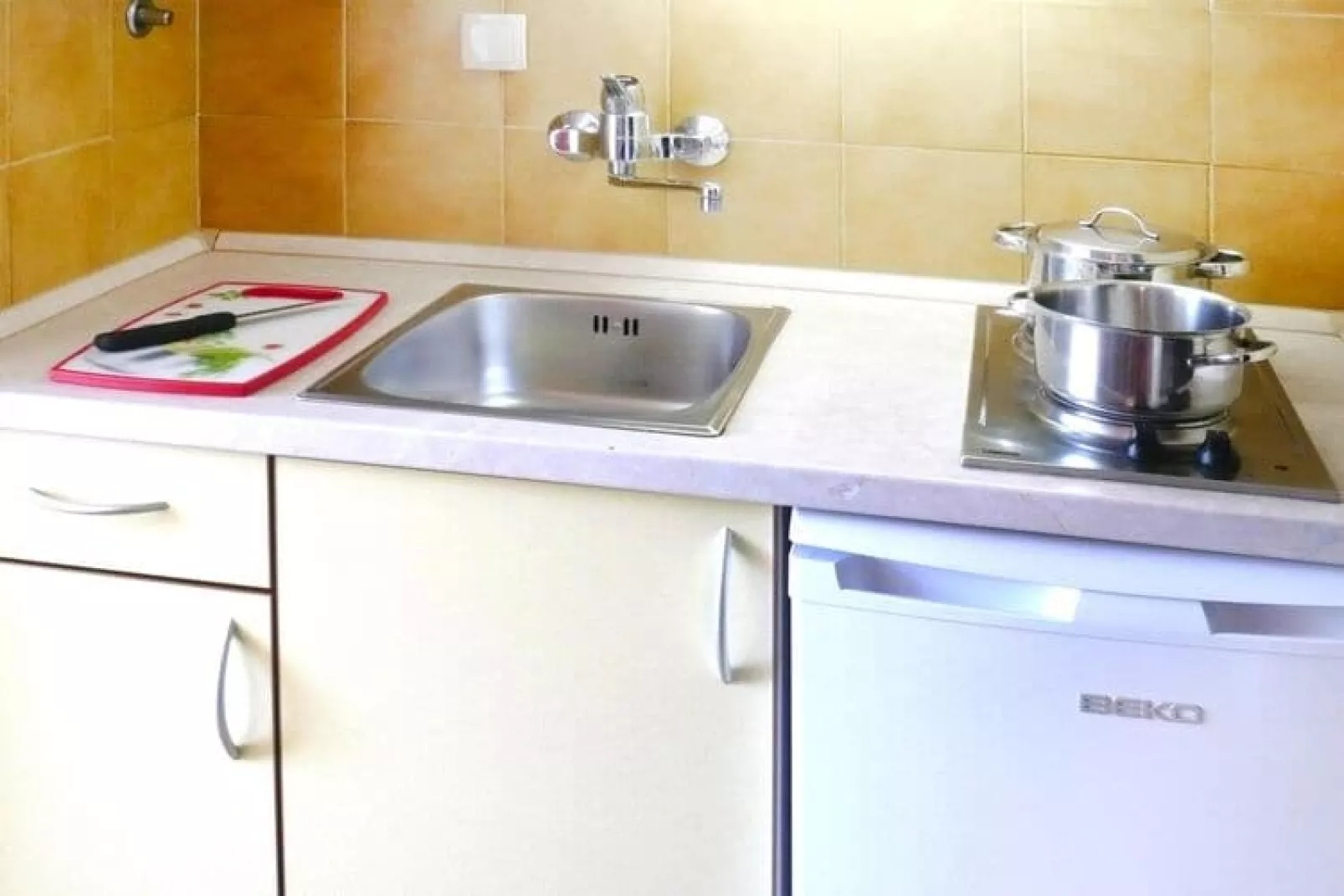 Holiday resort Jezera Village, Jezera-2-Raum-App., B2+2 New, ca. 36 qm, für 4 Pers.-Kitchen