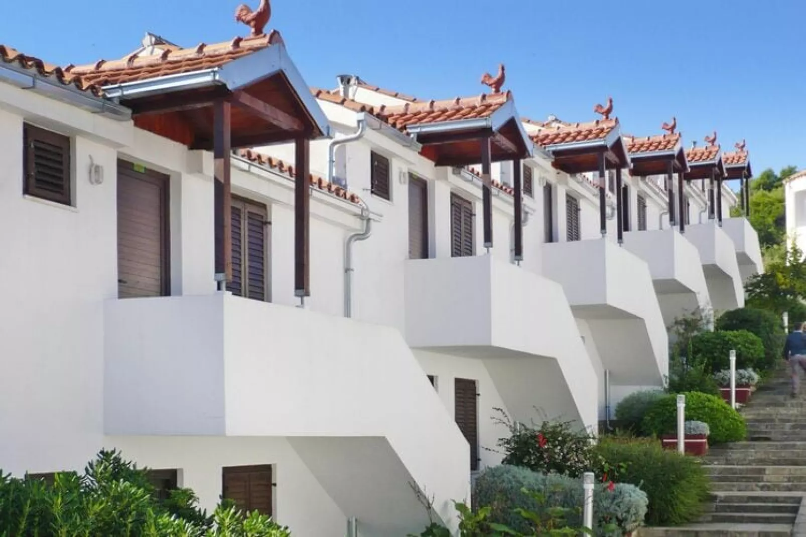 Holiday resort Jezera Village, Jezera-2-Raum-App., B2+2 New, ca. 36 qm, für 4 Pers.-Exterior summer