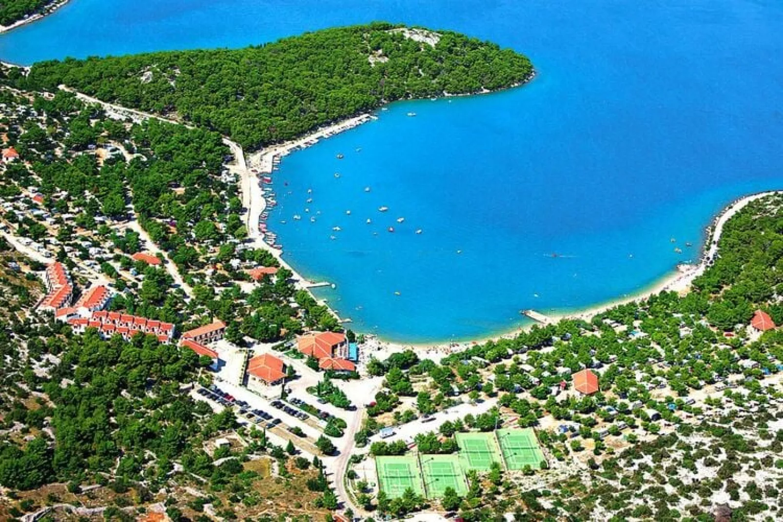 Holiday resort Jezera Village, Jezera-2-Raum-App., B2+2 New, ca. 36 qm, für 4 Pers.-Water view