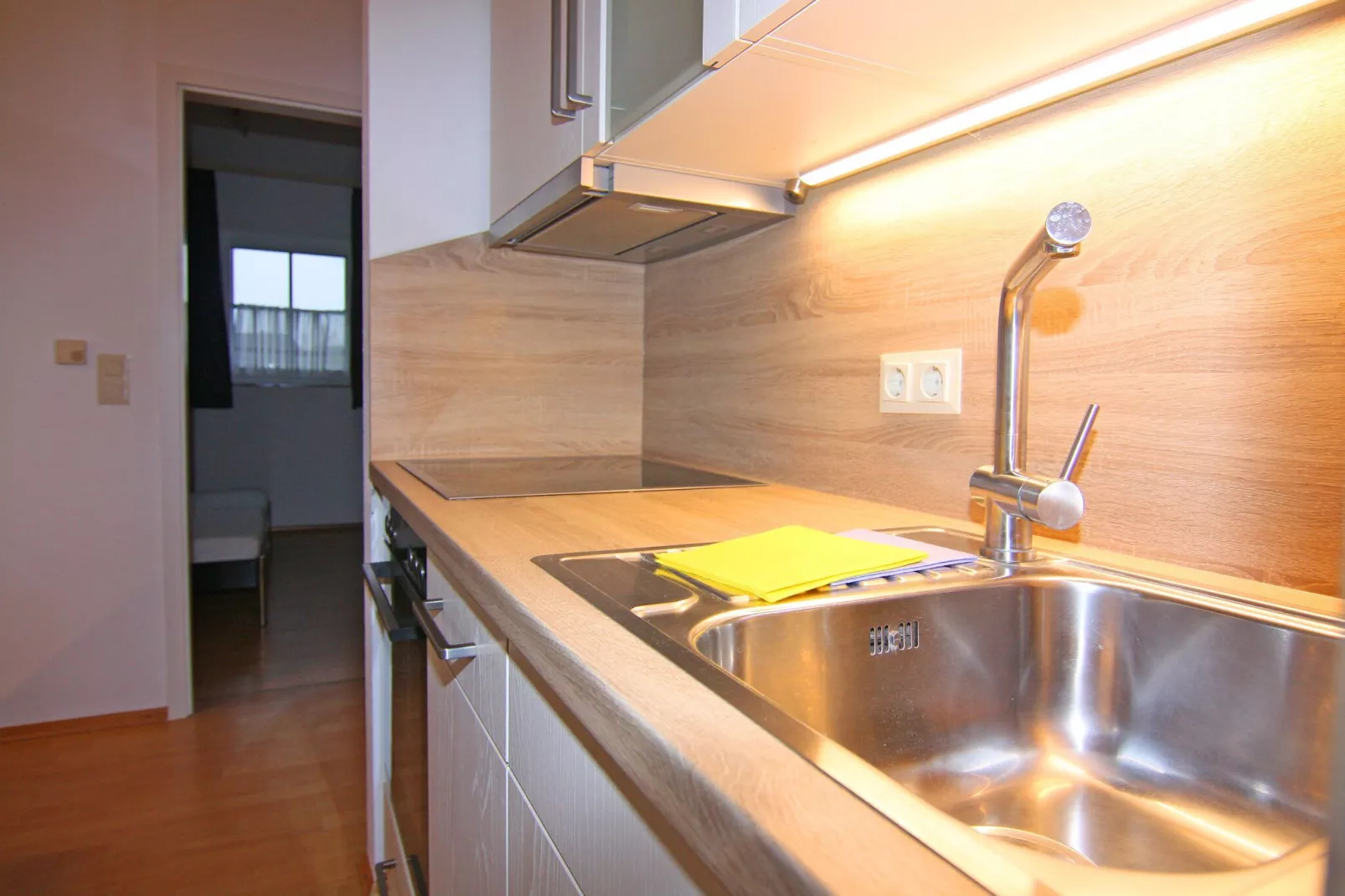 2-Raum App / 48 qm / L36 EG rechts-Kitchen