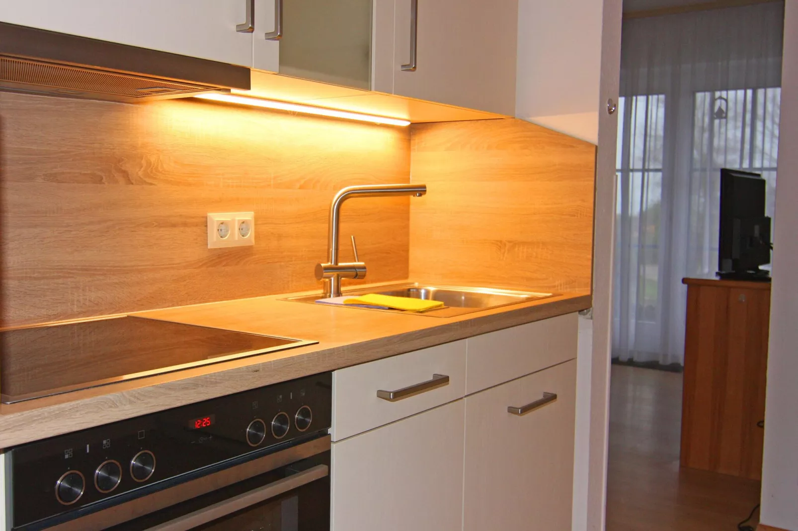 2-Raum App / 48 qm / L36 EG rechts-Kitchen