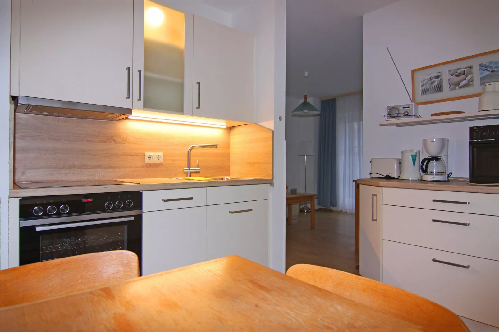 2-Raum App / 48 qm / L36 EG rechts-Kitchen