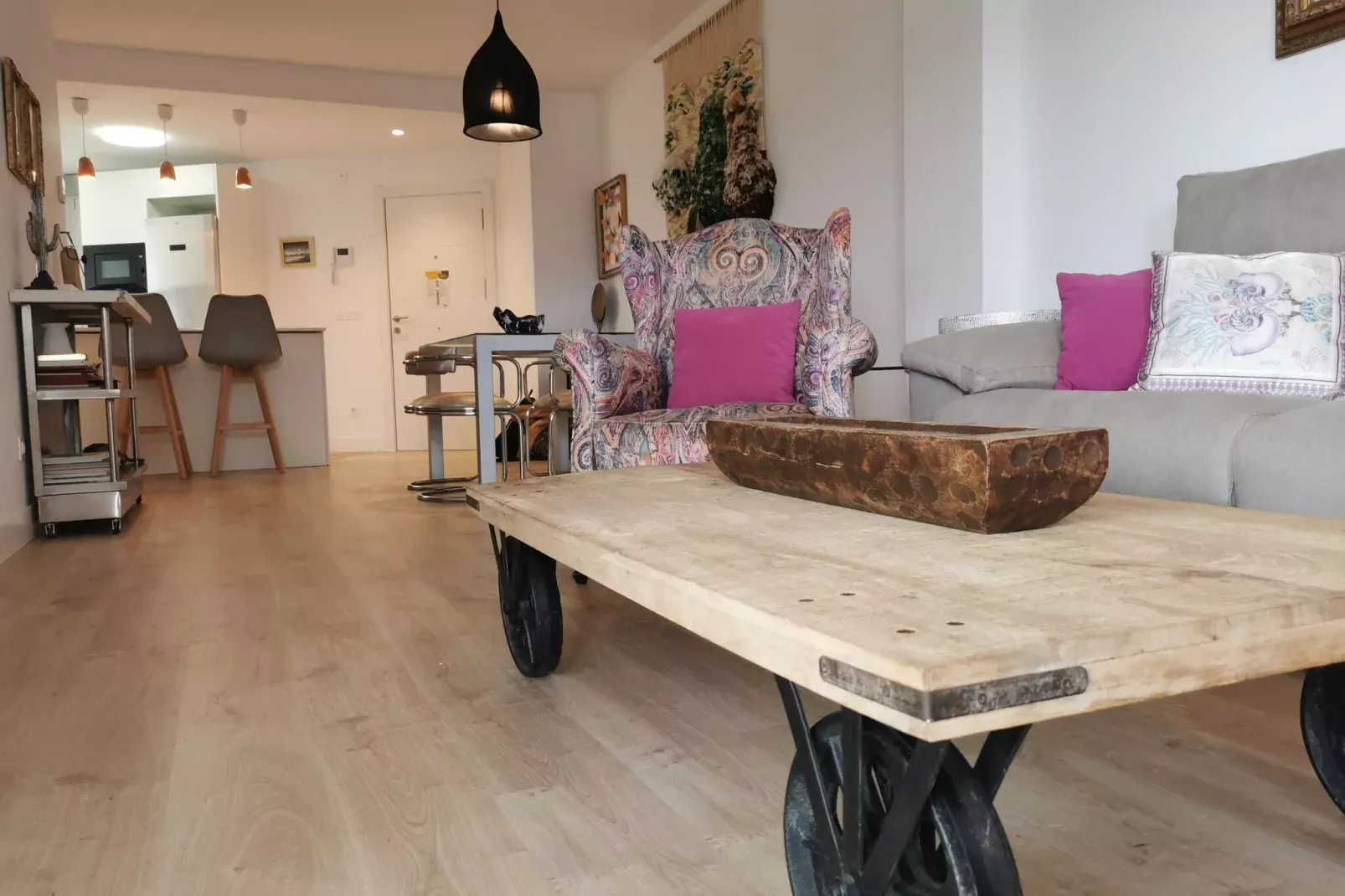 Apartamento Playa Granada Mar de Astrid-Living room